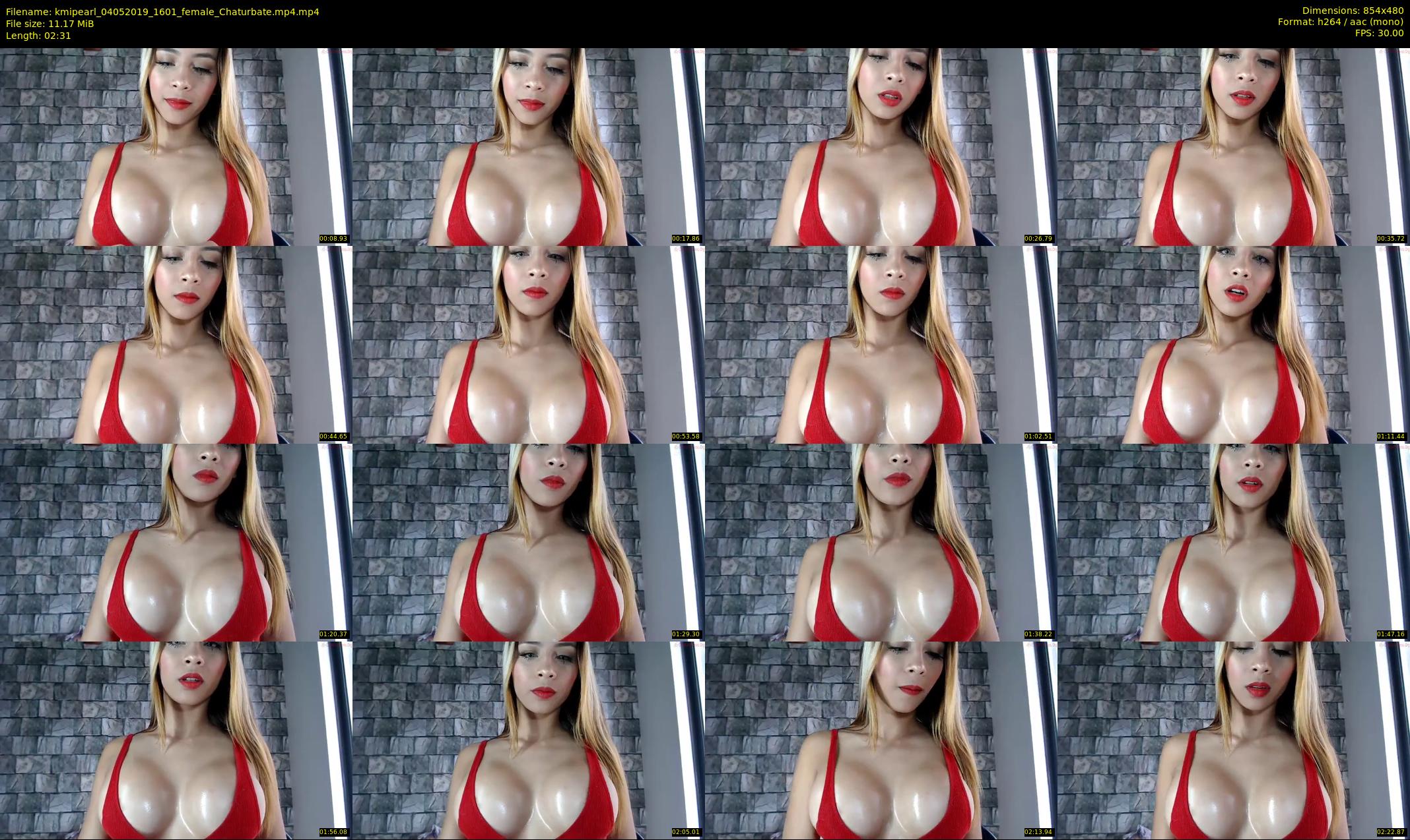 kmipearl — 3 minute Chaturbate female cam show recording, 480p, May 4, 2019