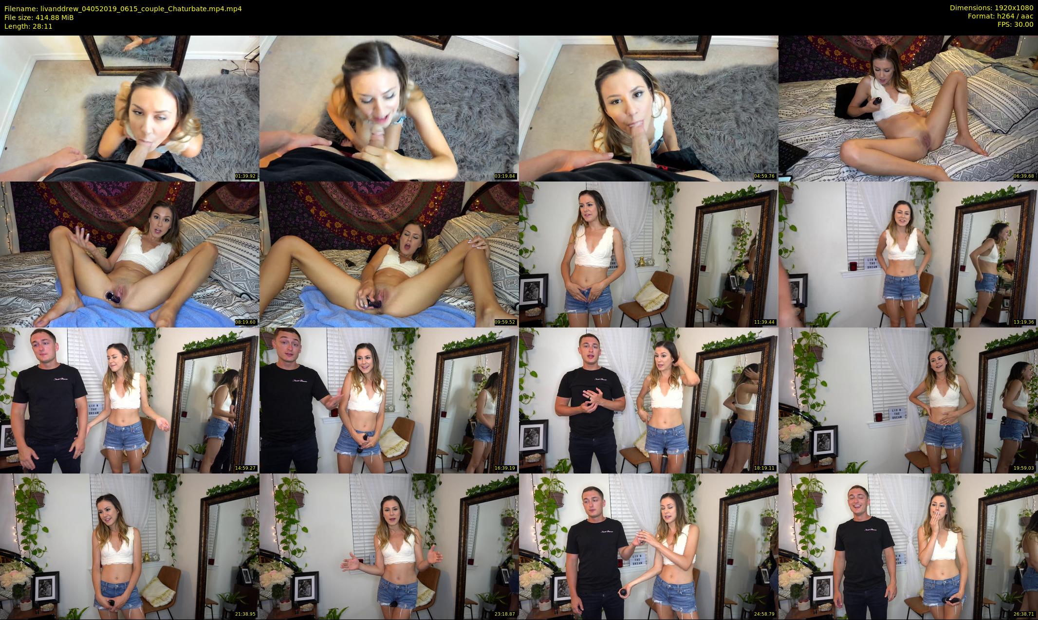 livanddrew — 29 minute Chaturbate couple cam show recording, 1080p, May 4, 2019