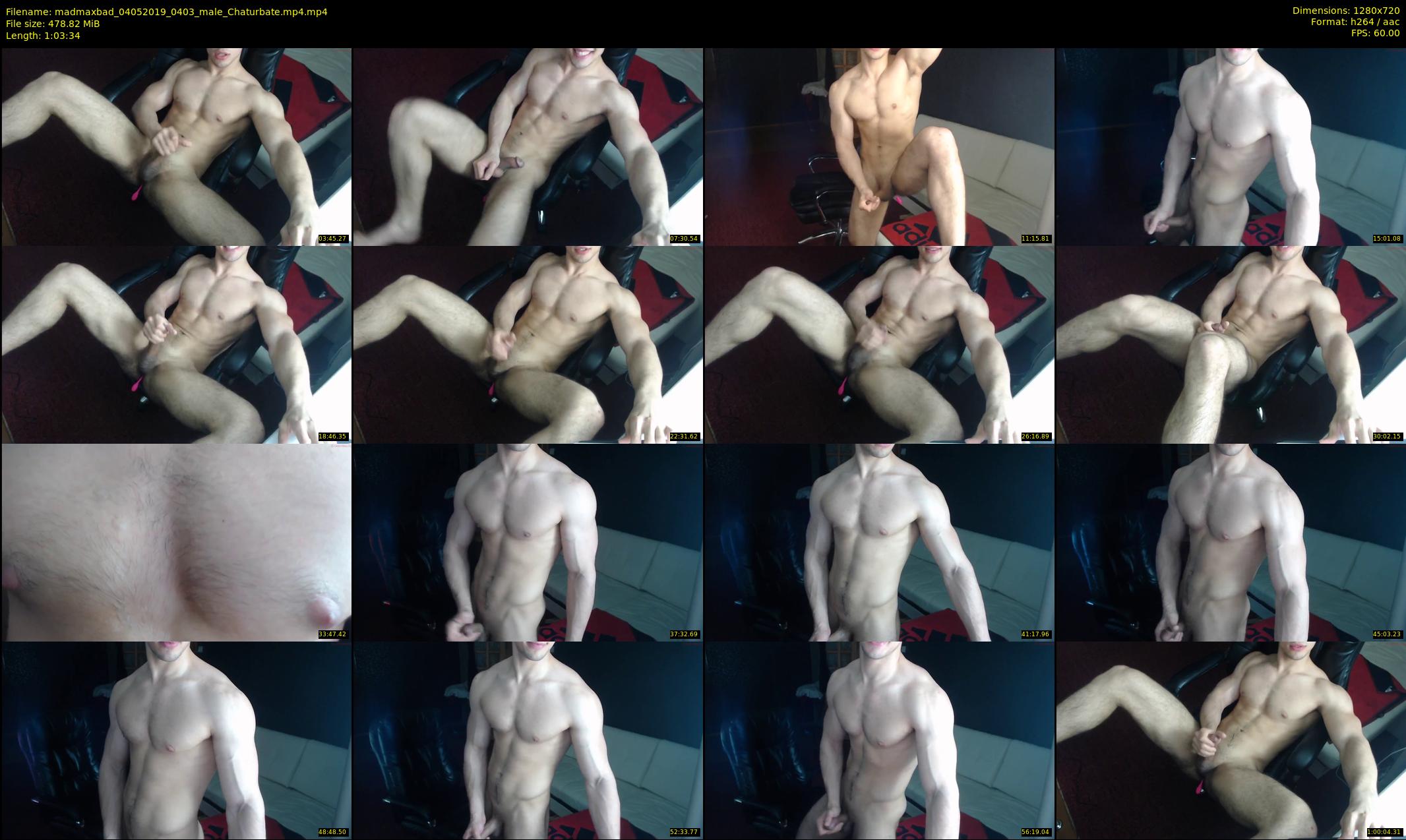 madmaxbad — 64 minute Chaturbate male cam show recording, 720p, May 4, 2019