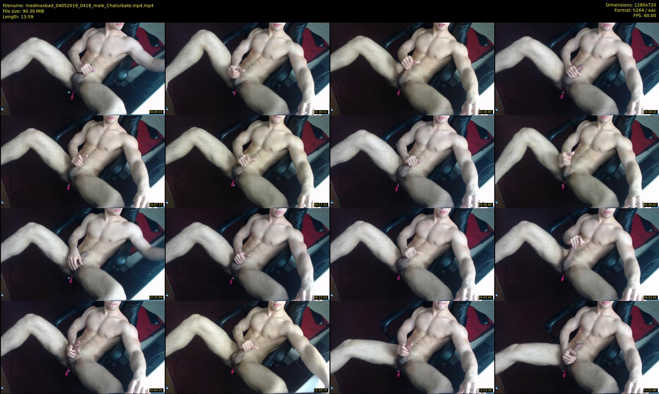 madmaxbad — 14 minute Chaturbate male cam show recording, 720p, May 4, 2019