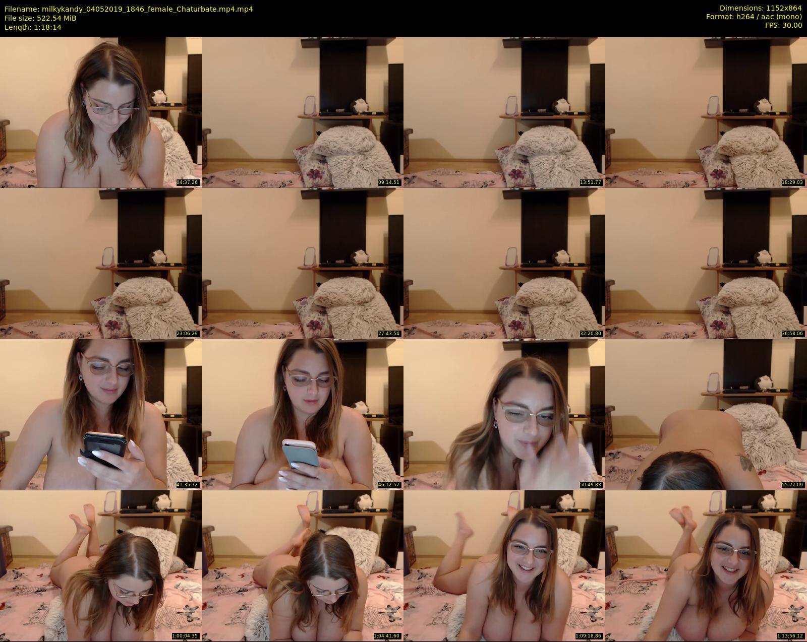 milkykandy — 79 minute Chaturbate female cam show recording, 720p, May 4, 2019