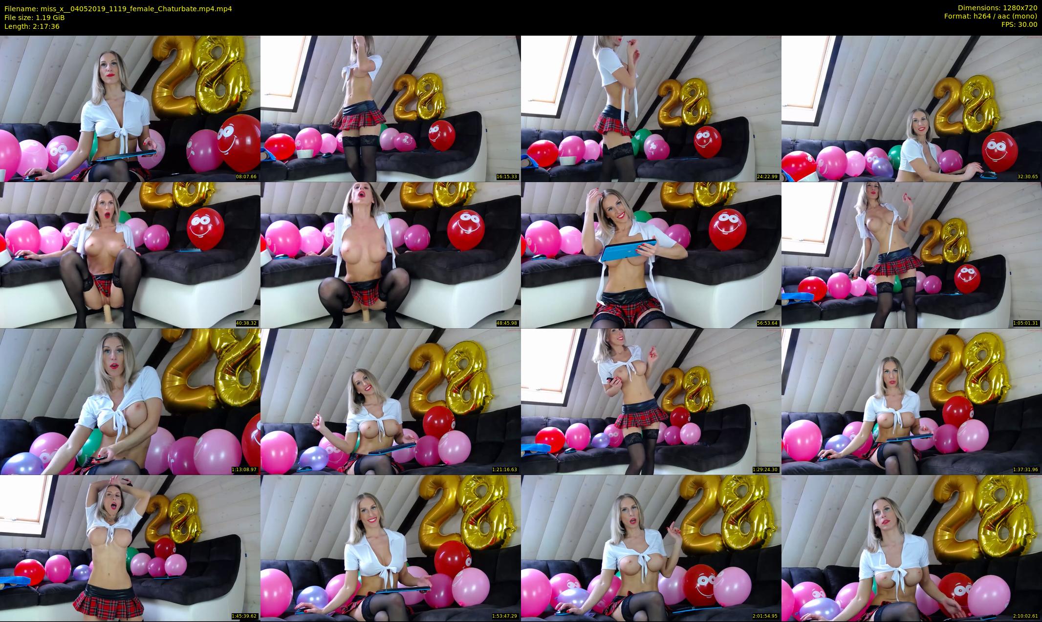 miss_x_ — 138 minute Chaturbate female cam show recording, 720p, May 4, 2019