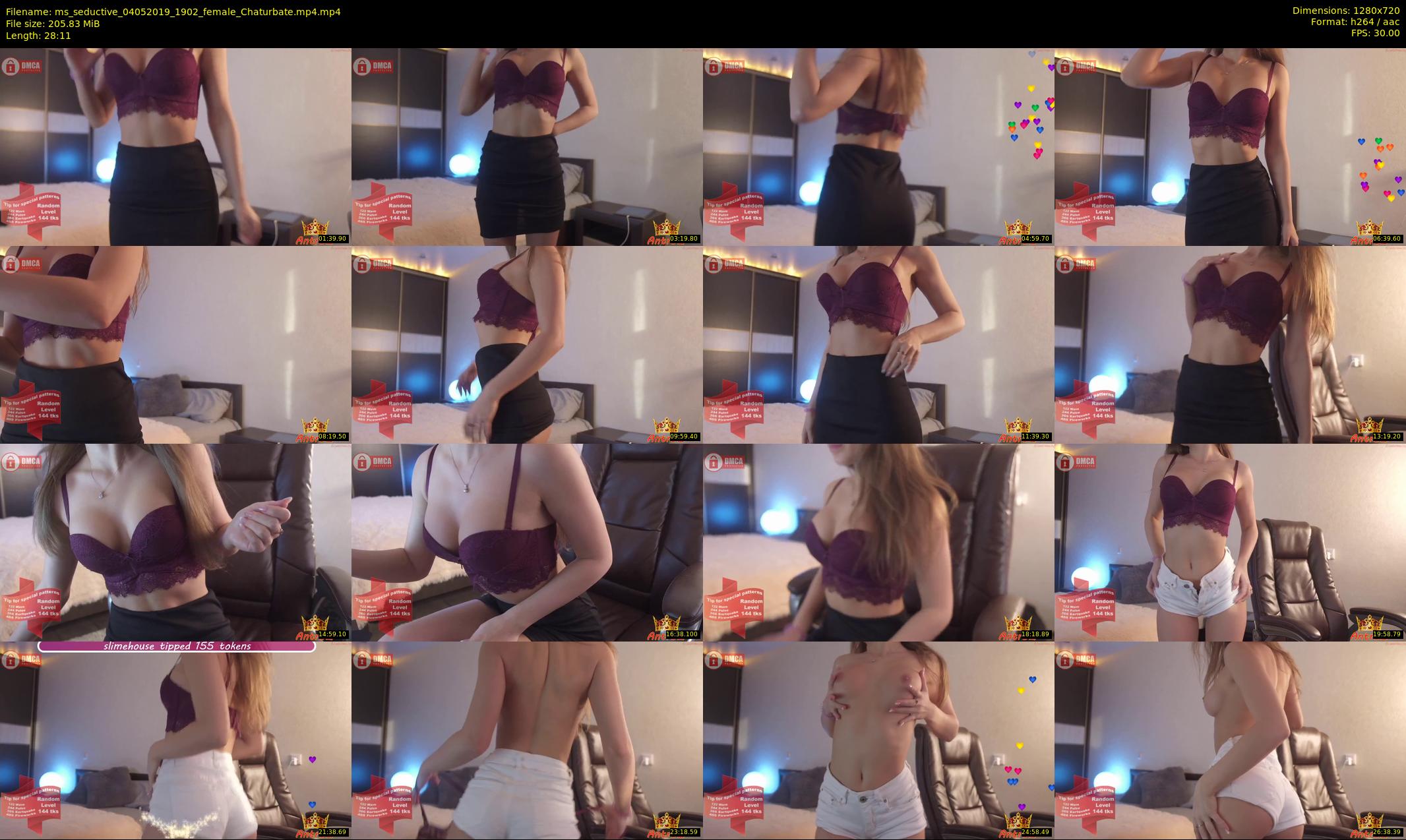 ms_seductive — 29 minute Chaturbate female cam show recording, 720p, May 4, 2019