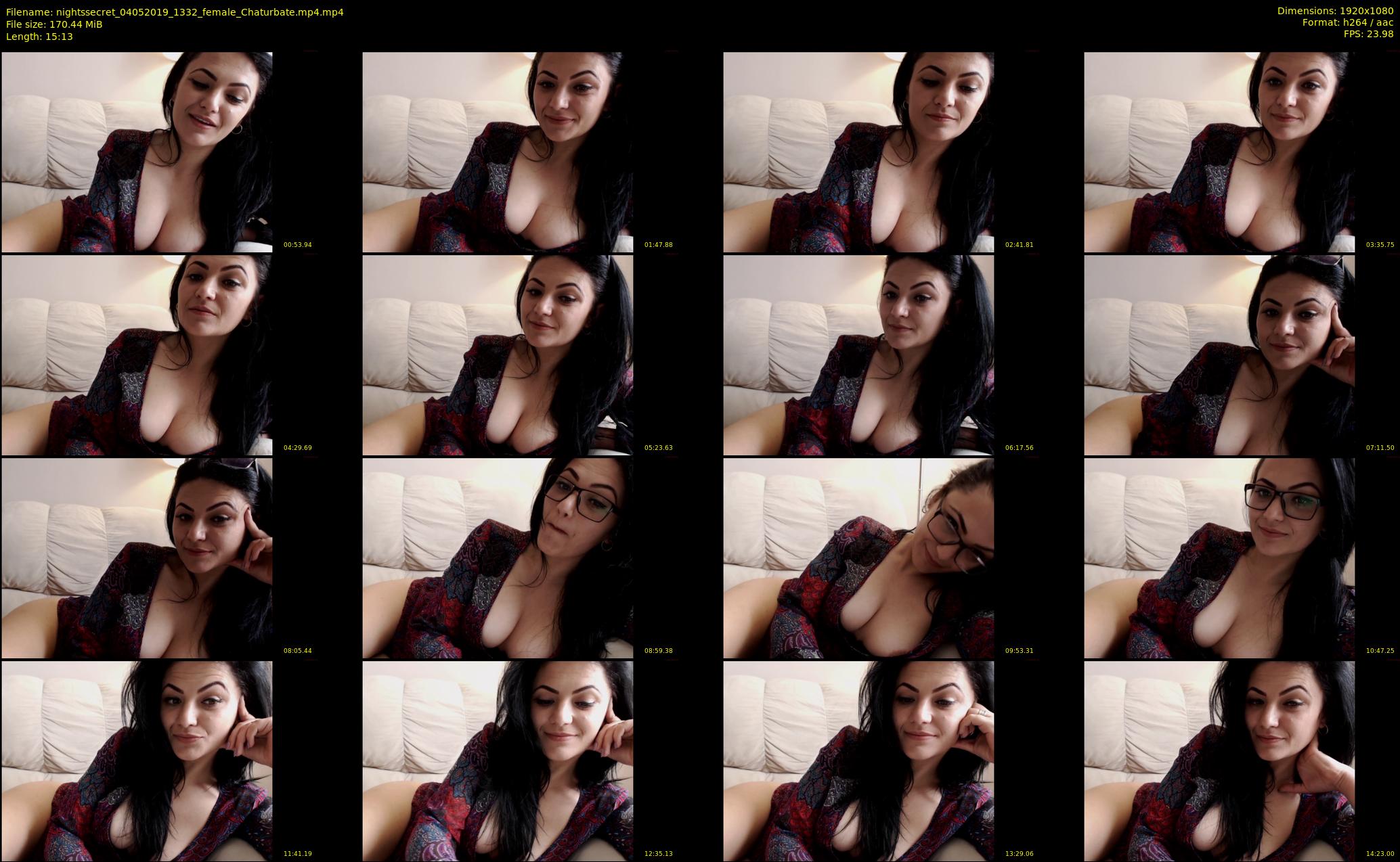 nightssecret — 16 minute Chaturbate female cam show recording, 1080p, May 4, 2019