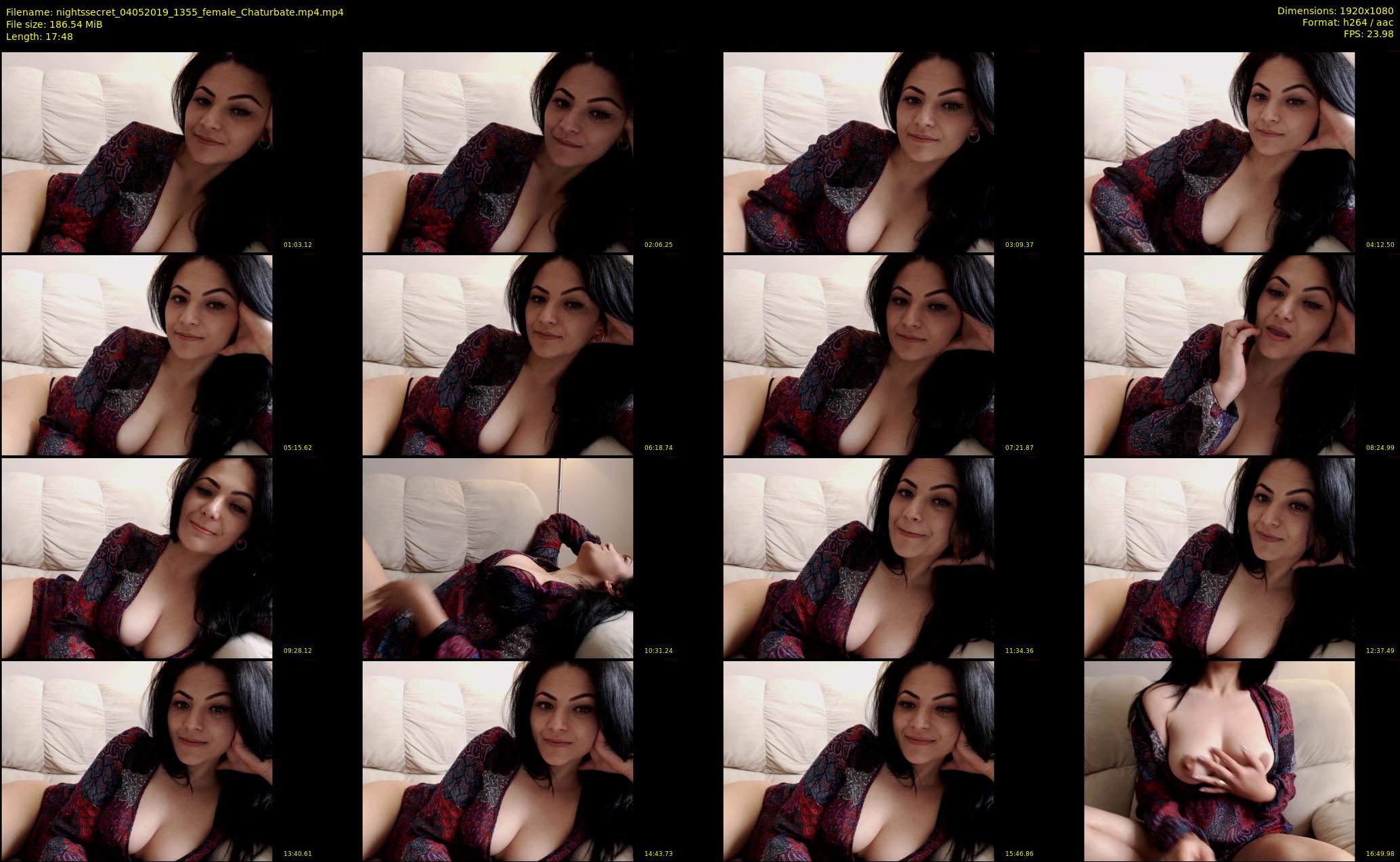nightssecret — 18 minute Chaturbate female cam show recording, 1080p, May 4, 2019
