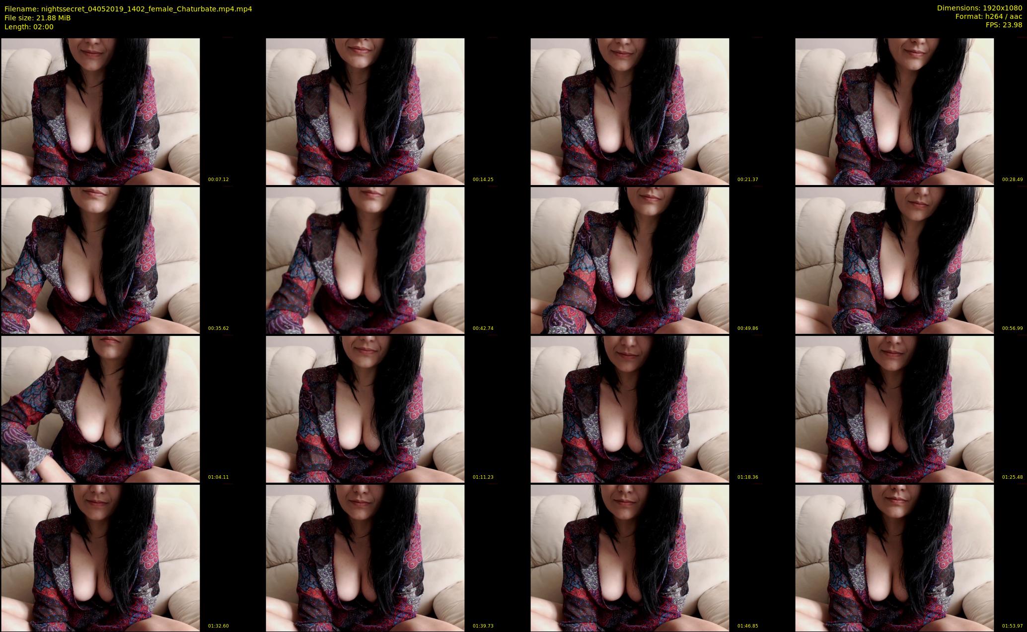 nightssecret — 2 minute Chaturbate female cam show recording, 1080p, May 4, 2019