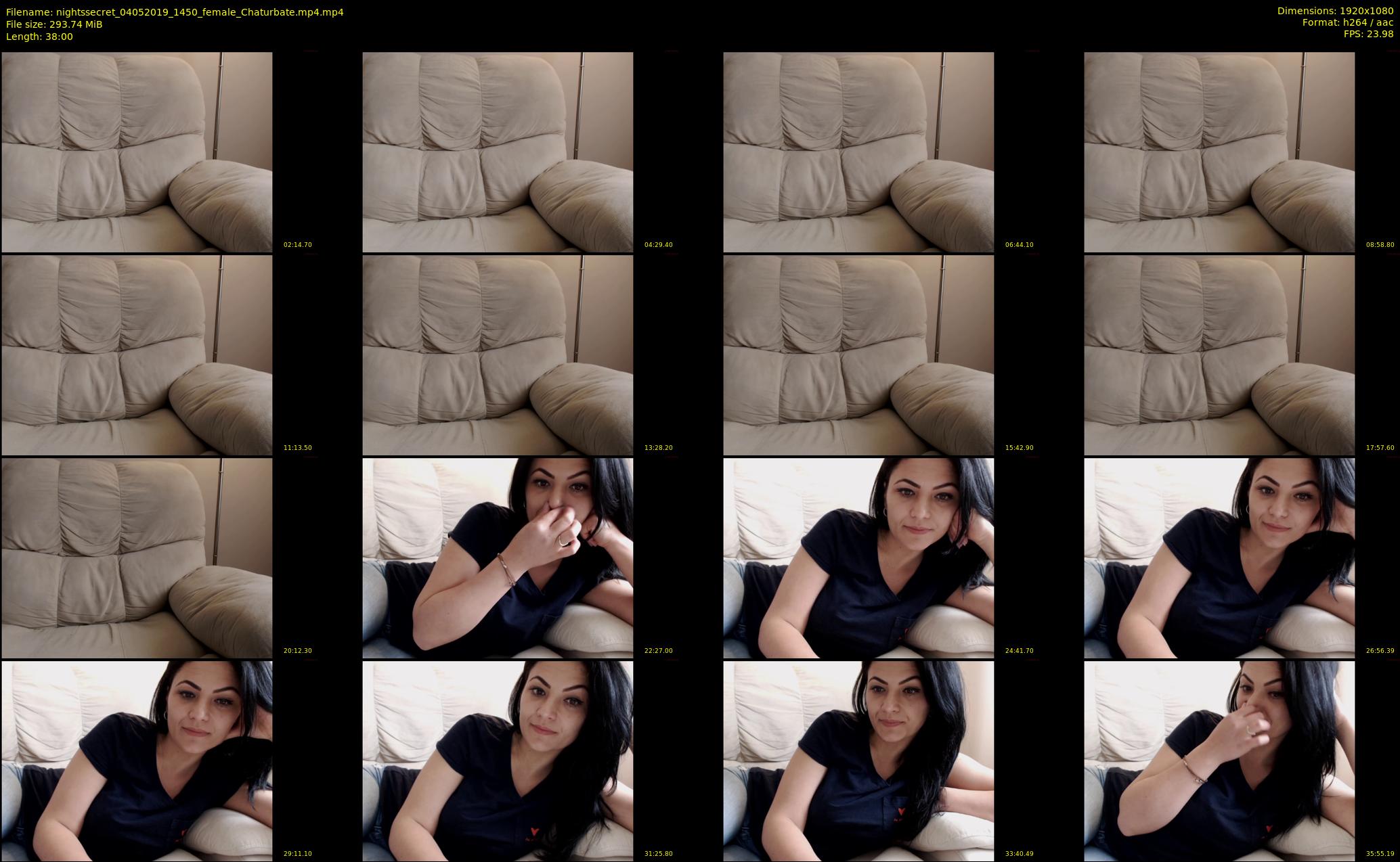 nightssecret — 38 minute Chaturbate female cam show recording, 1080p, May 4, 2019
