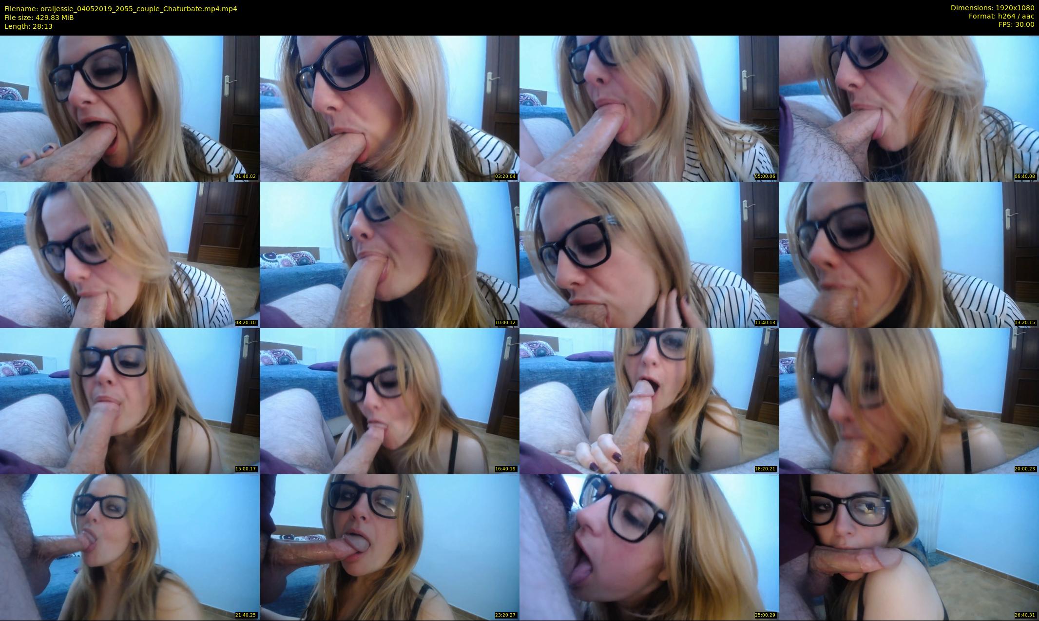 oraljessie — 29 minute Chaturbate couple cam show recording, 1080p, May 4, 2019