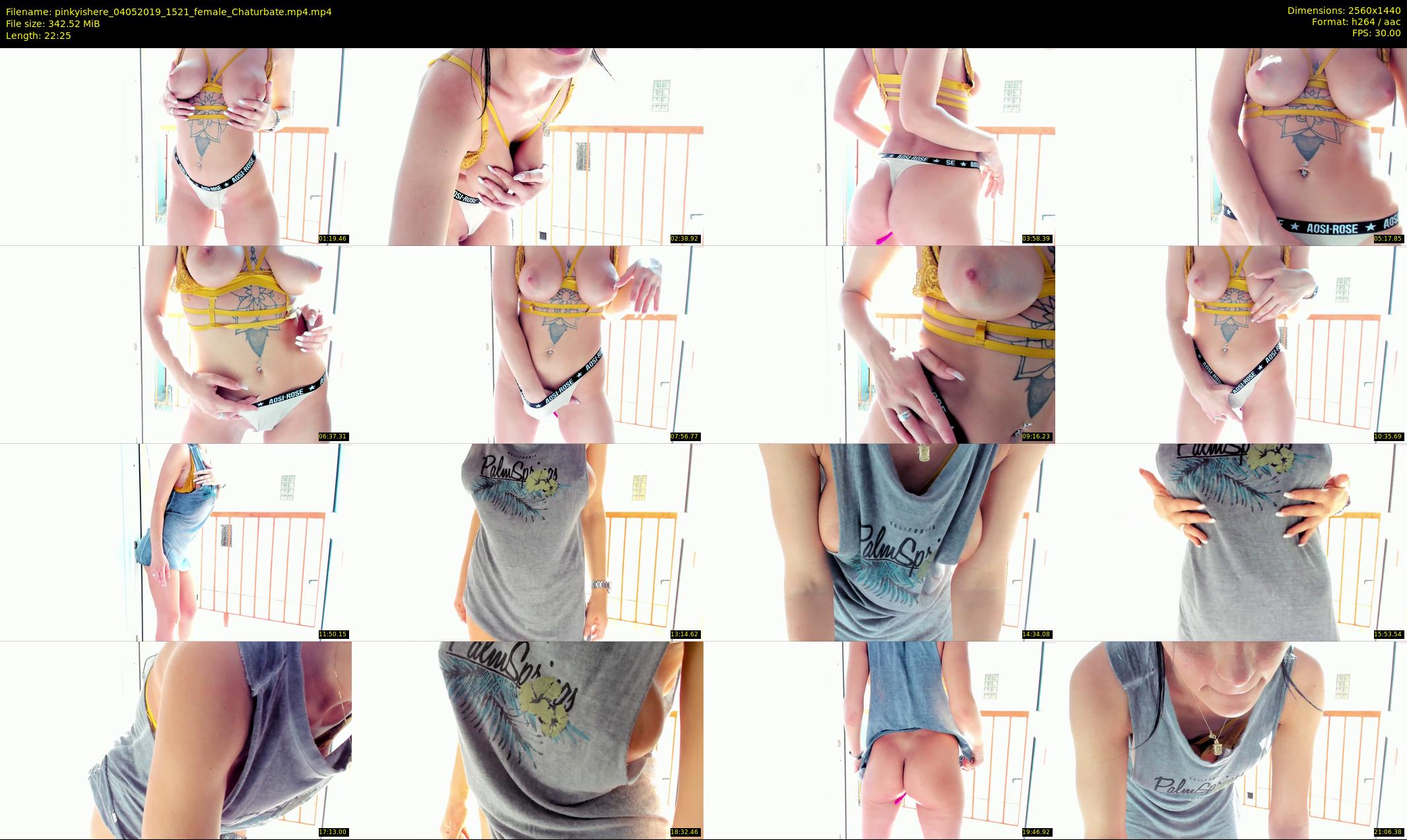 pinkyishere — 23 minute Chaturbate female cam show recording, 1080p, May 4, 2019