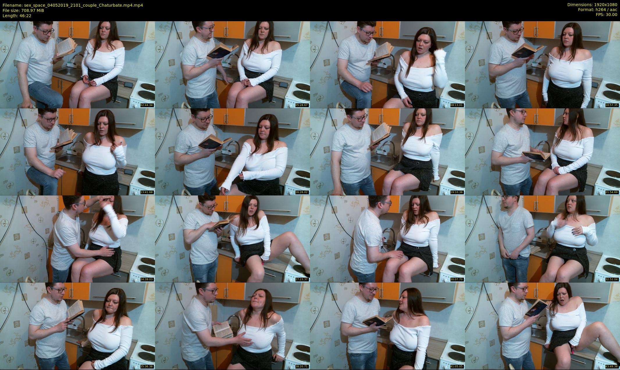 sex_space — 47 minute Chaturbate couple cam show recording, 1080p, May 4, 2019