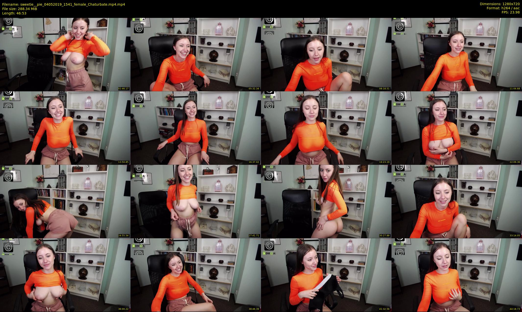 sweetie__pie — 47 minute Chaturbate female cam show recording, 720p, May 4, 2019