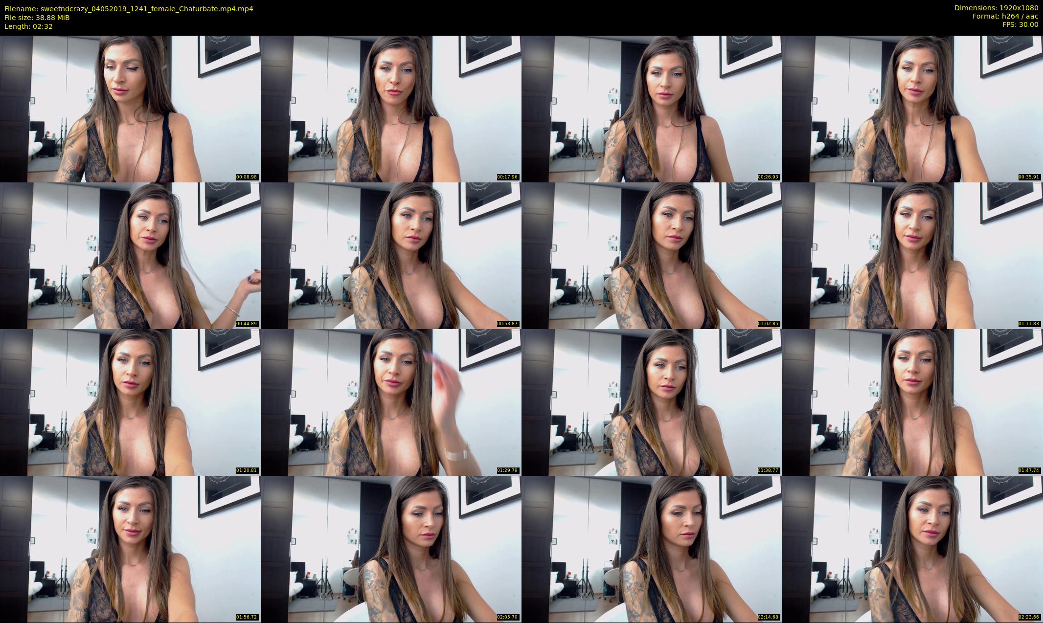 sweetndcrazy — 3 minute Chaturbate female cam show recording, 1080p, May 4, 2019