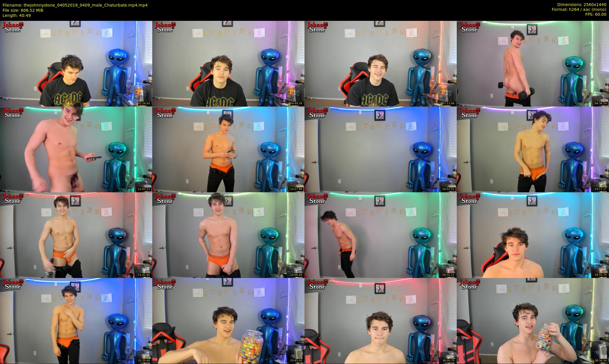 thejohnnystone — 41 minute Chaturbate male cam show recording, 1080p, May 4, 2019