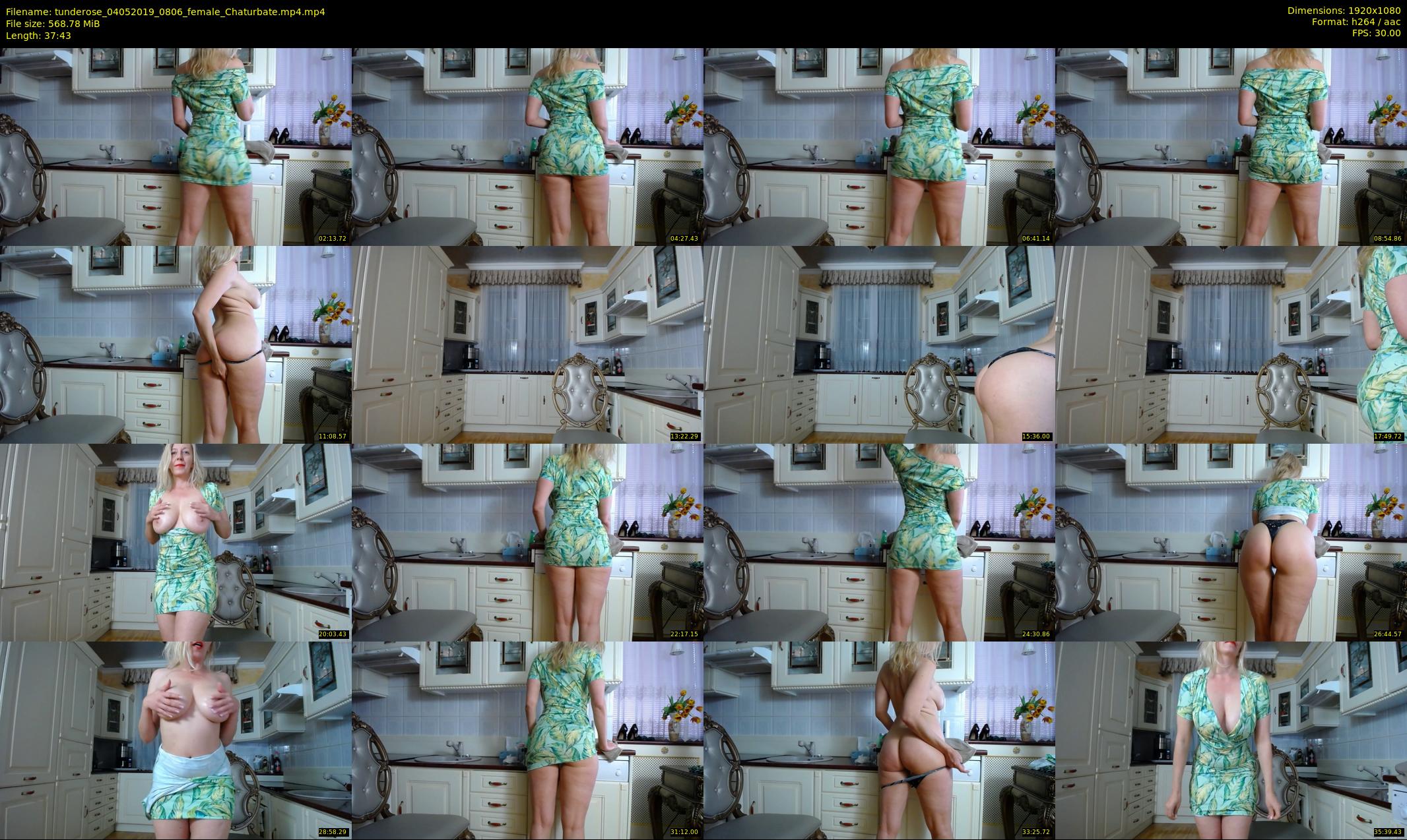 tunderose — 38 minute Chaturbate female cam show recording, 1080p, May 4, 2019