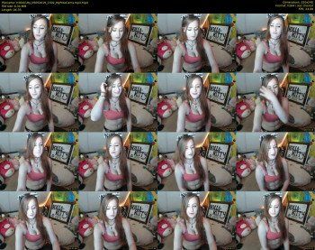 H3llok1tty — 5 minute MyFreeCams cam show recording, SD, May 5, 2019