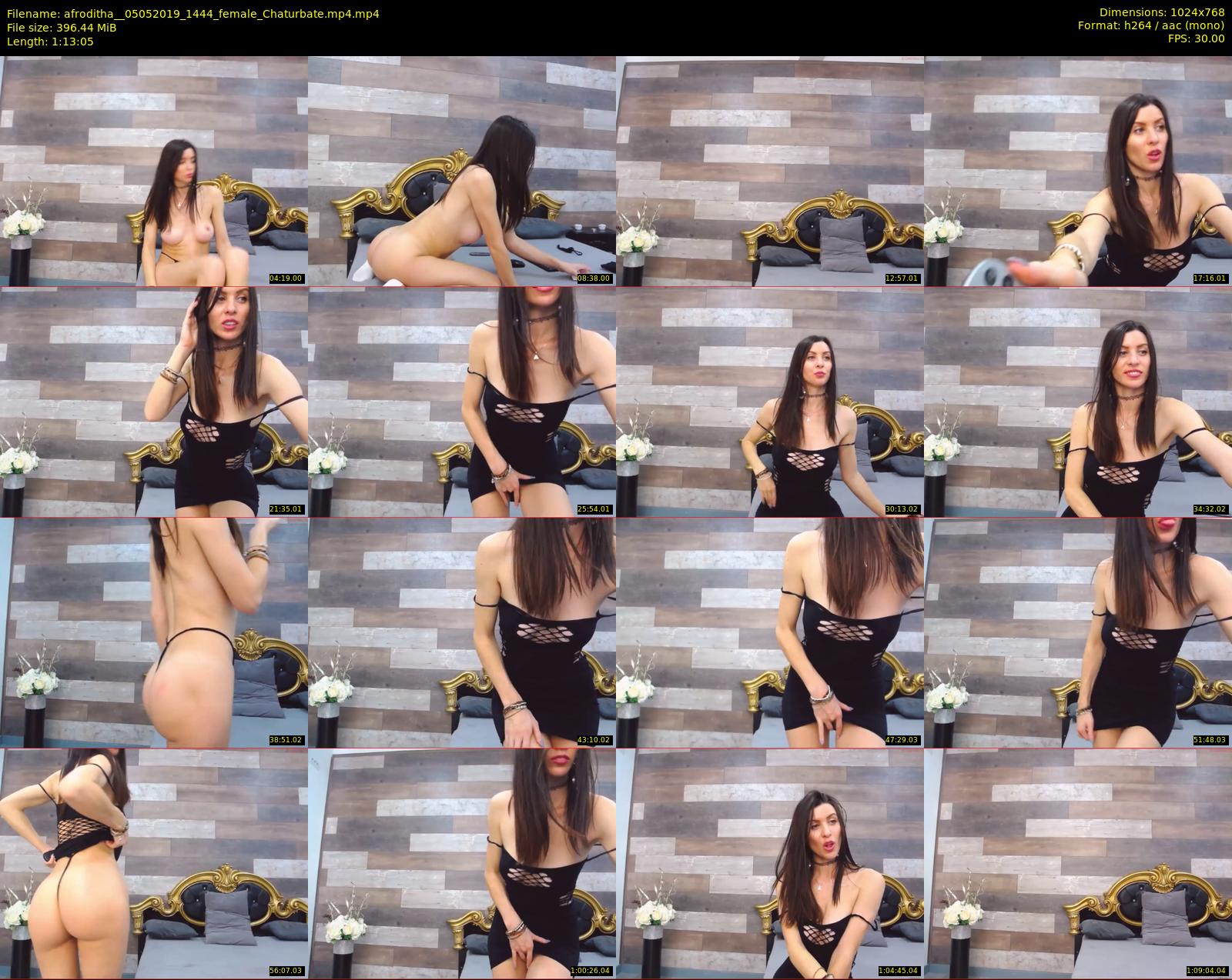 afroditha_ — 74 minute Chaturbate female cam show recording, 720p, May 5, 2019