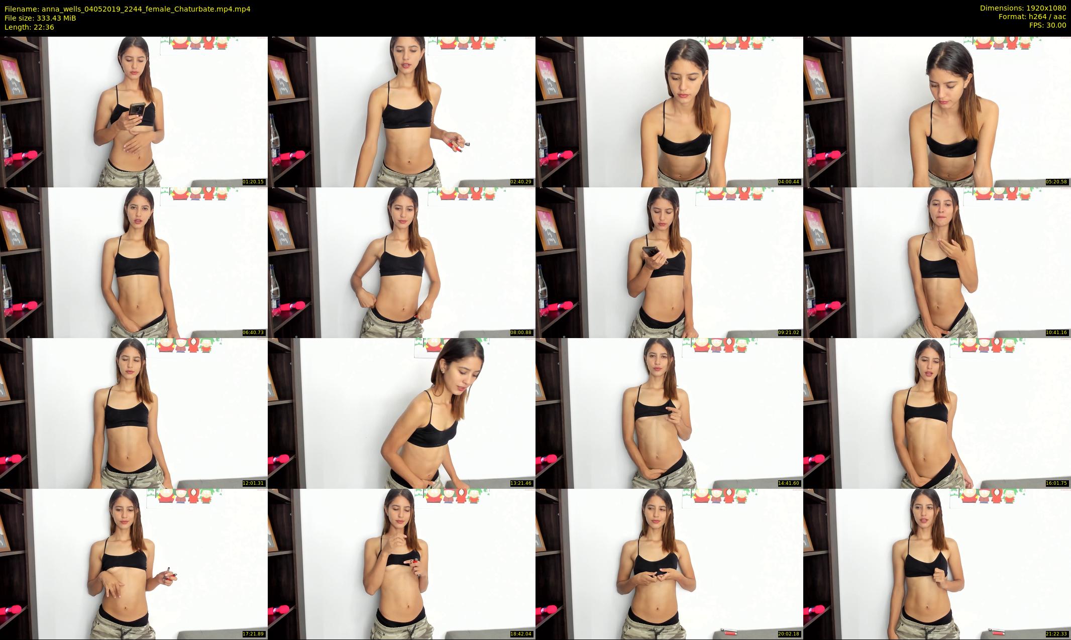 anna_wells — 23 minute Chaturbate female cam show recording, 1080p, May 4, 2019