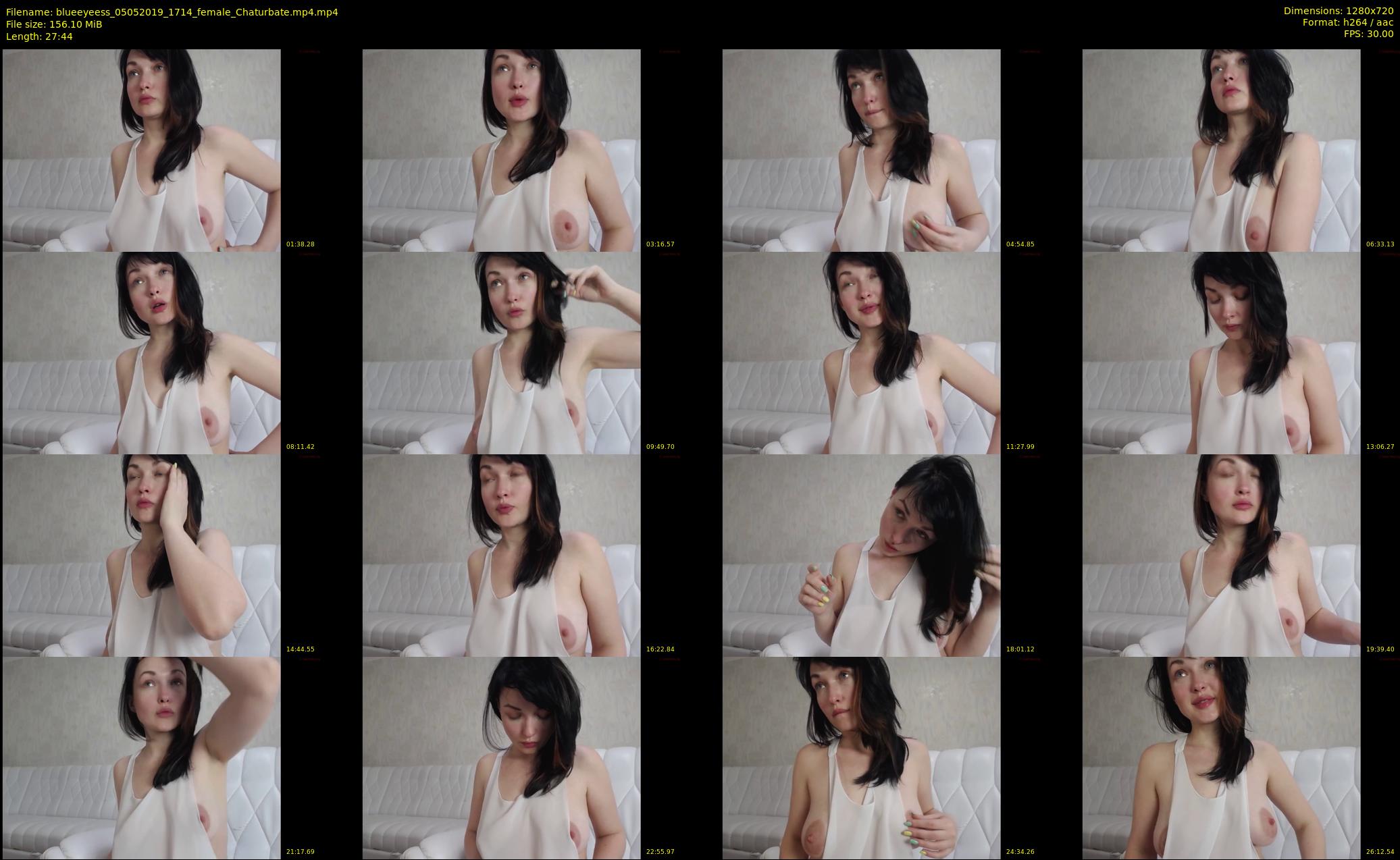 blueeyeess — 28 minute Chaturbate female cam show recording, 720p, May 5, 2019