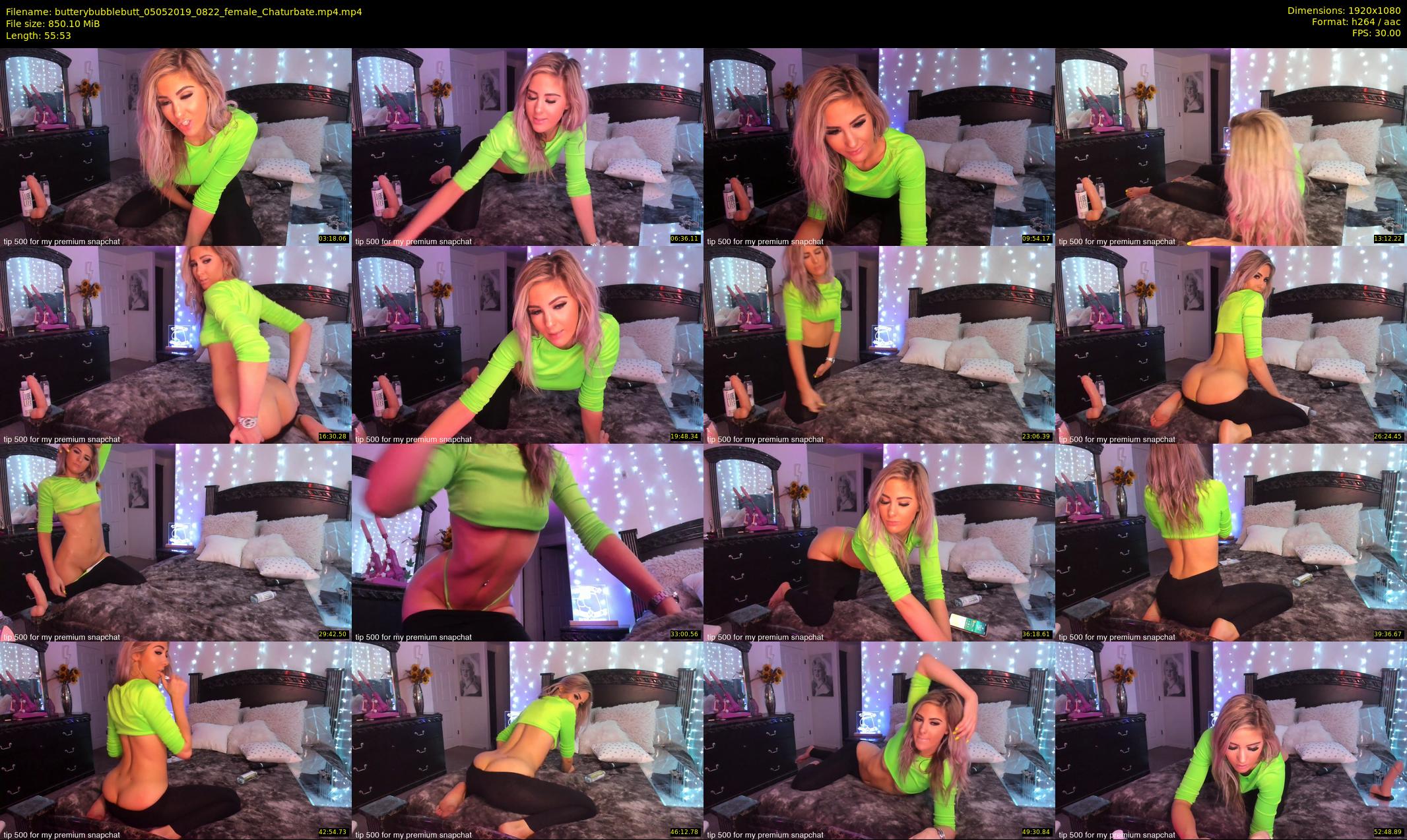butterybubblebutt — 56 minute Chaturbate couple cam show recording, 1080p, May 5, 2019