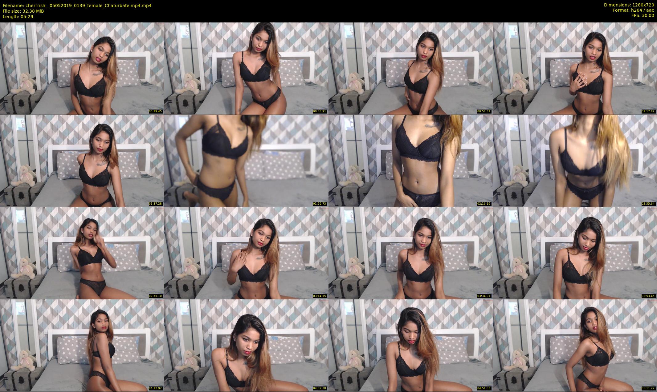 cherrrish_ — 6 minute Chaturbate female cam show recording, 720p, May 5, 2019