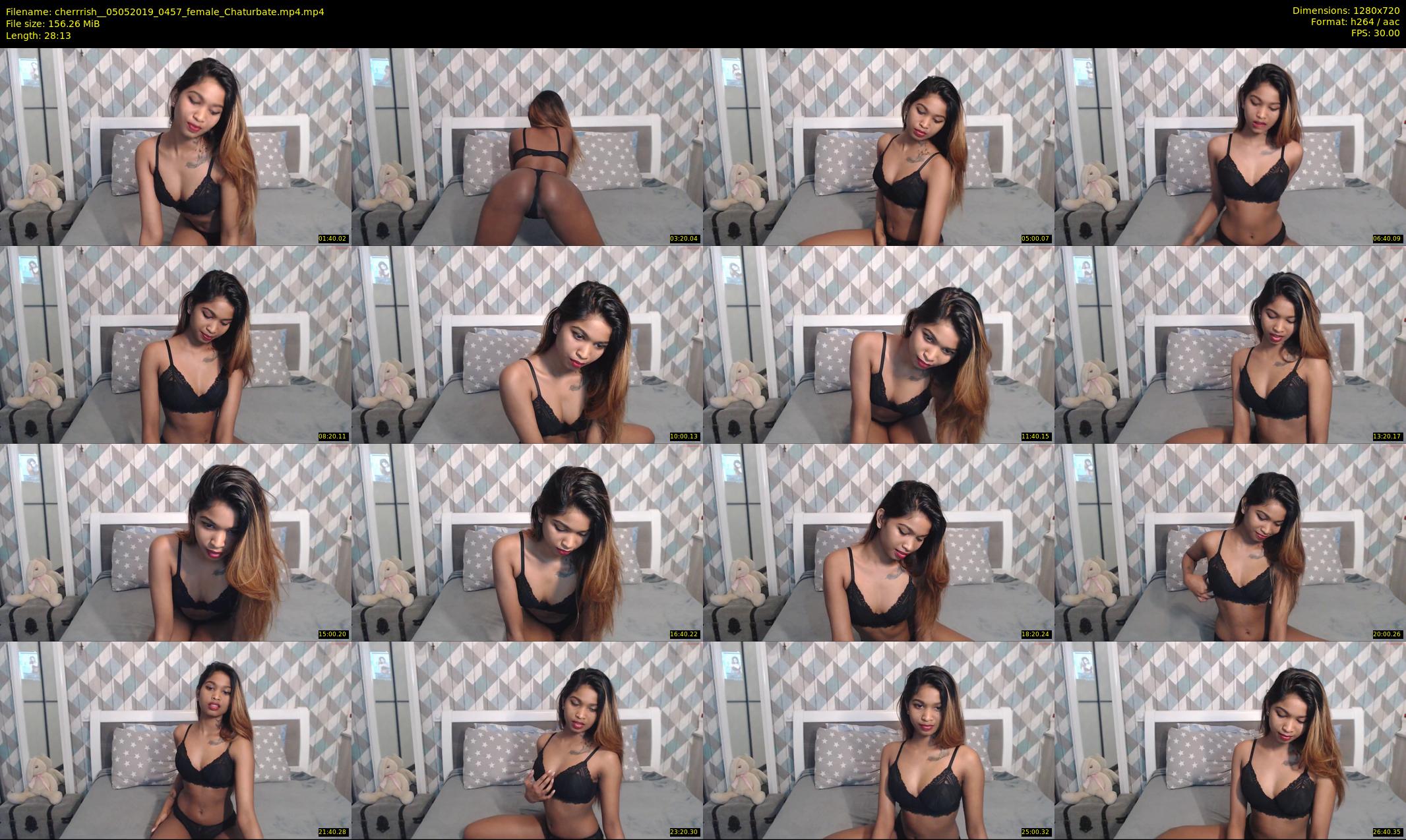 cherrrish_ — 29 minute Chaturbate female cam show recording, 720p, May 5, 2019