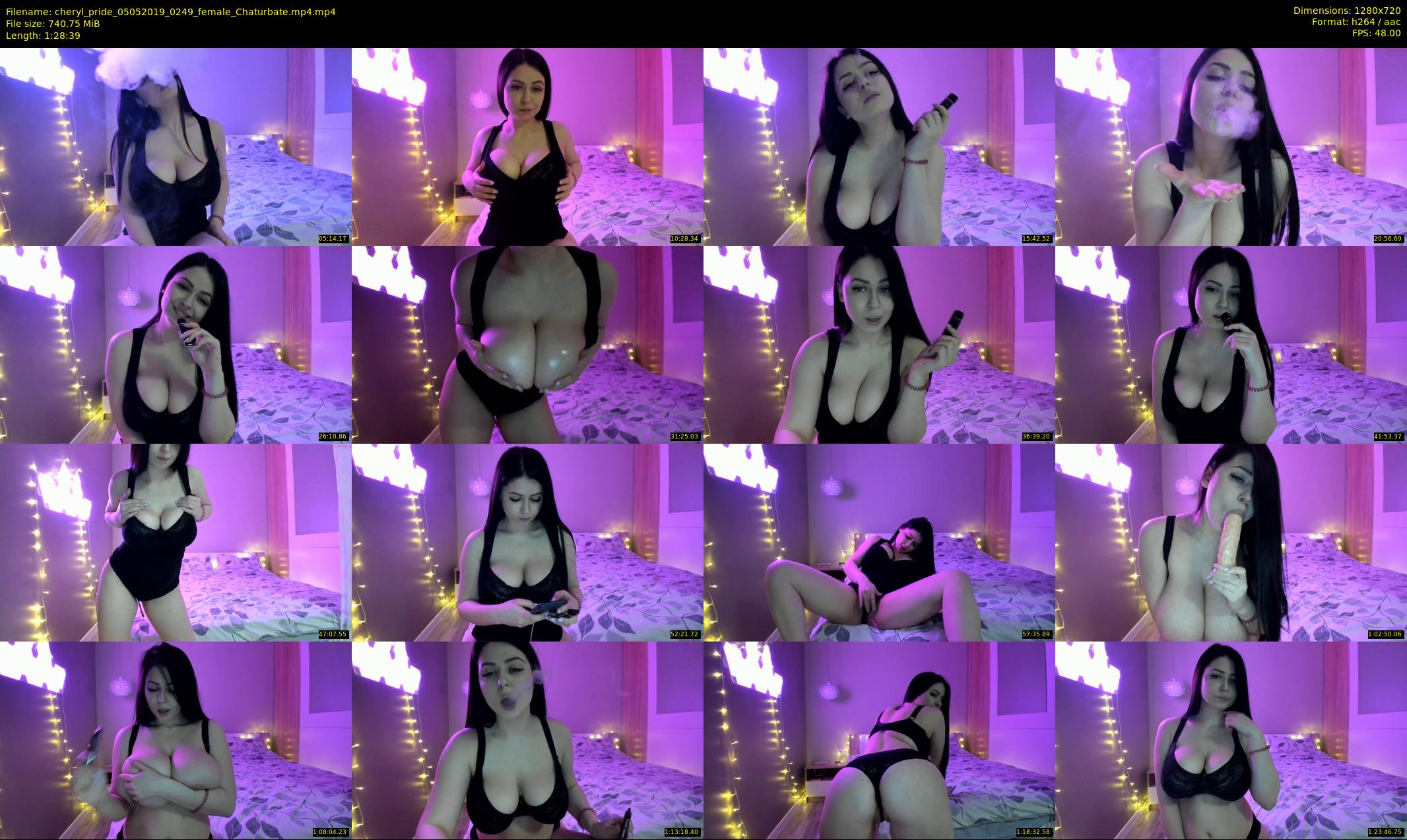 cheryl_pride — 89 minute Chaturbate female cam show recording, 720p, May 5, 2019