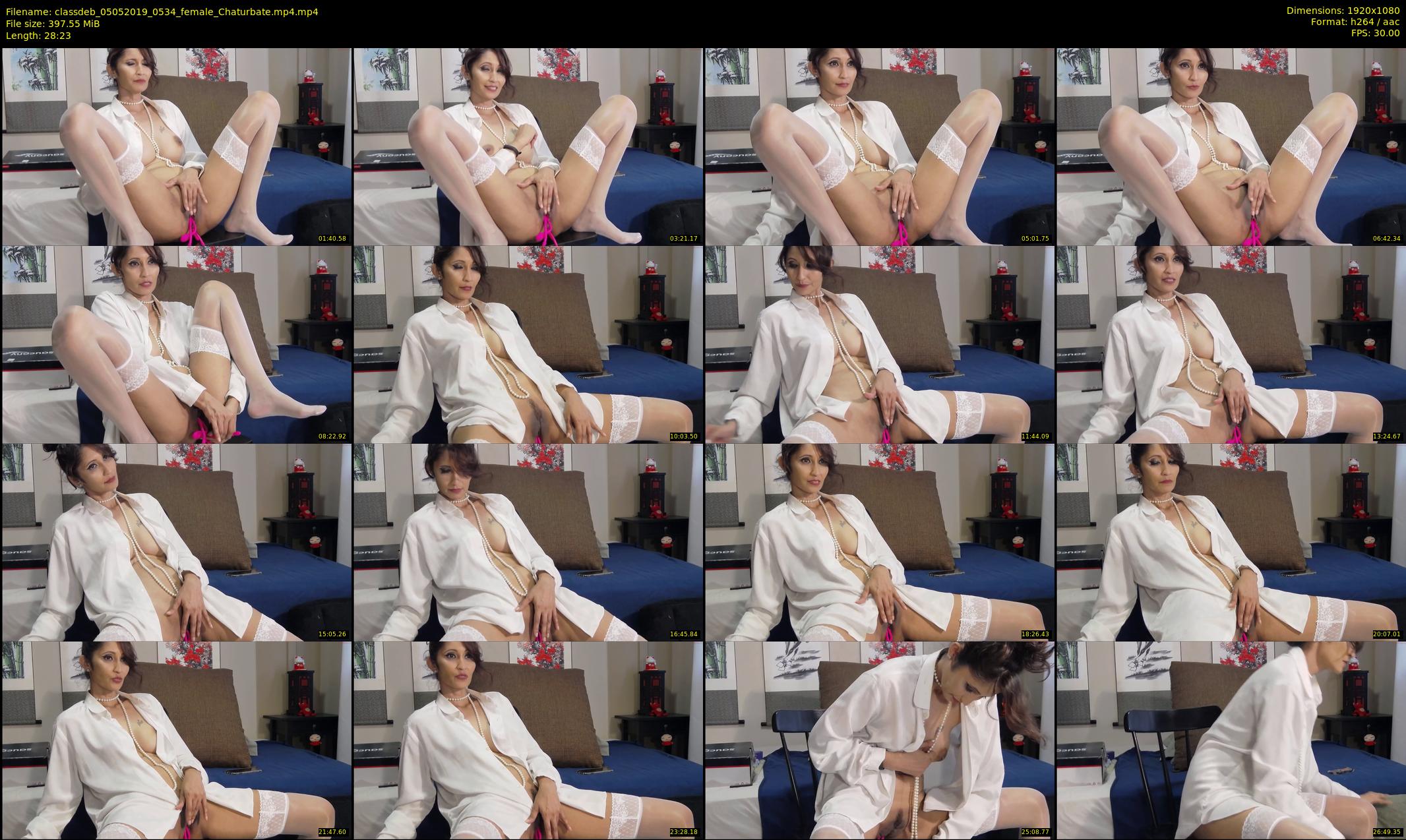 classdeb — 29 minute Chaturbate female cam show recording, 1080p, May 5, 2019