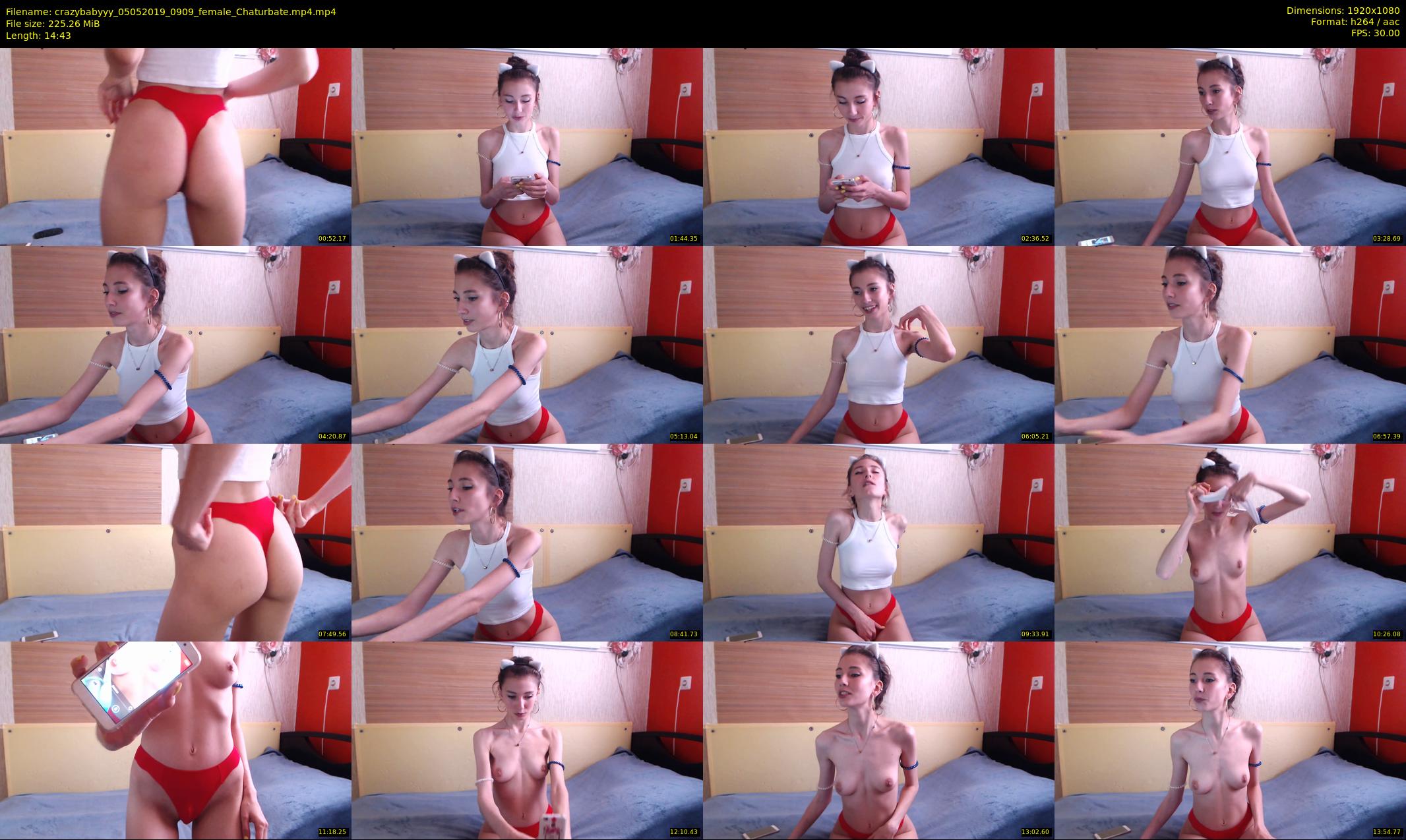crazybabyyy — 15 minute Chaturbate couple cam show recording, 1080p, May 5, 2019