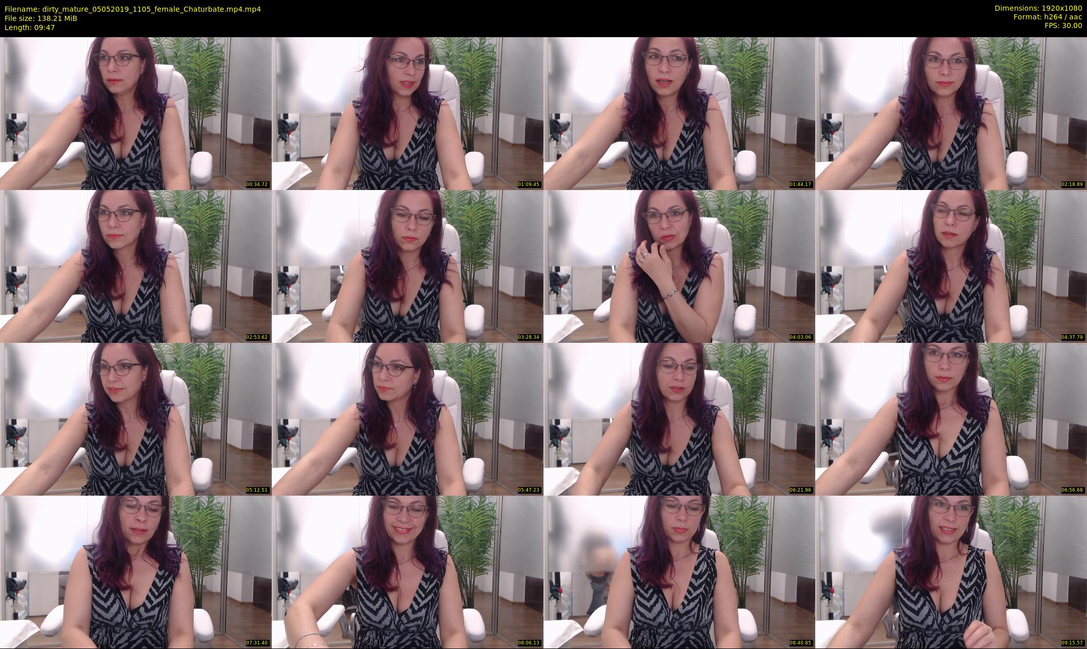 dirty_mature — 10 minute Chaturbate female cam show recording, 1080p, May 5, 2019