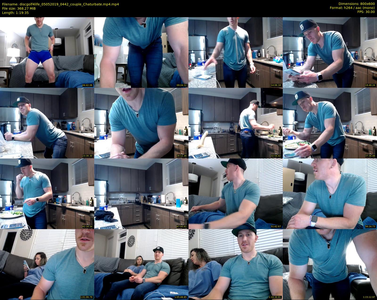 discgolf4life — 80 minute Chaturbate male cam show recording, 480p, May 5, 2019