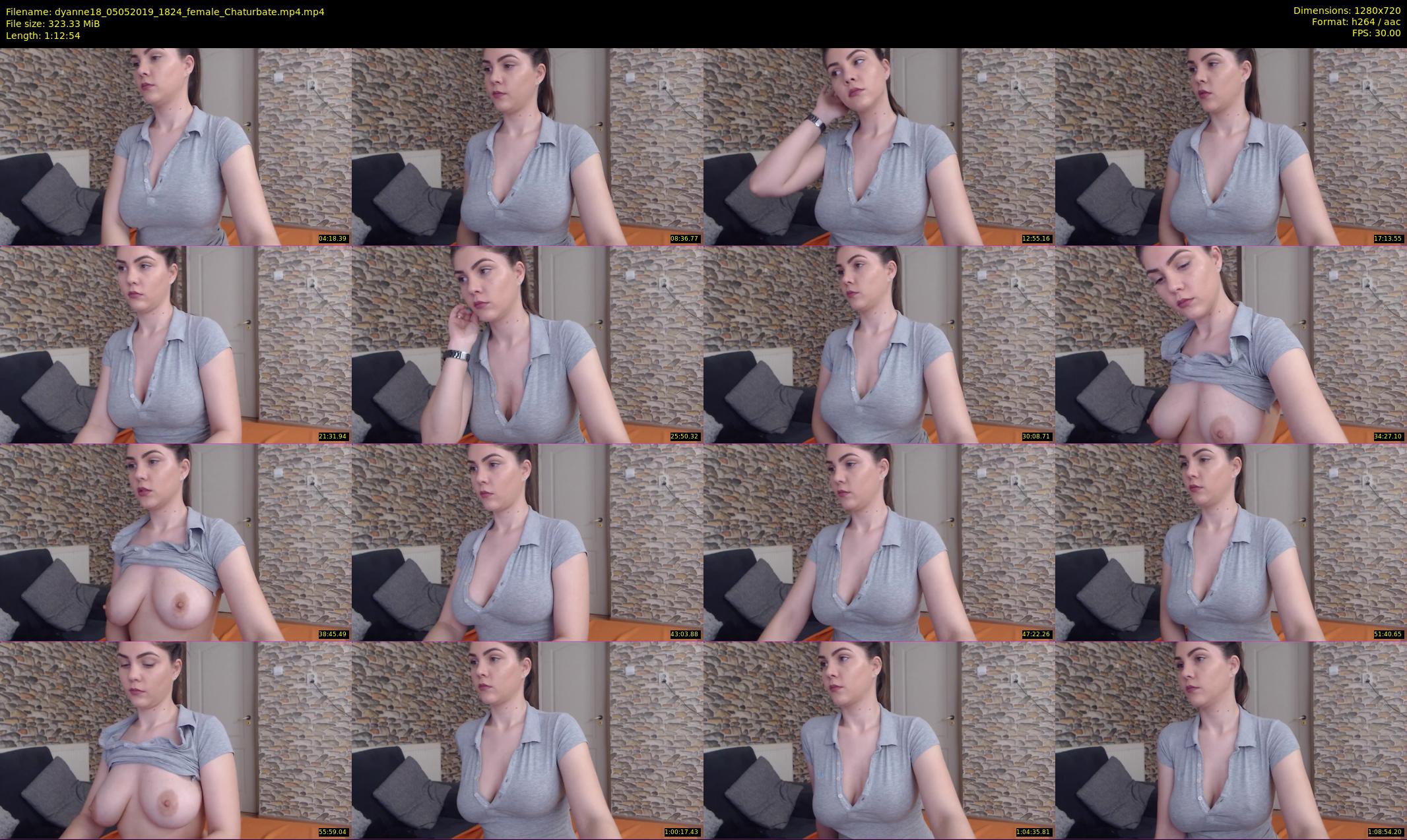 dyanne18 — 73 minute Chaturbate female cam show recording, 720p, May 5, 2019