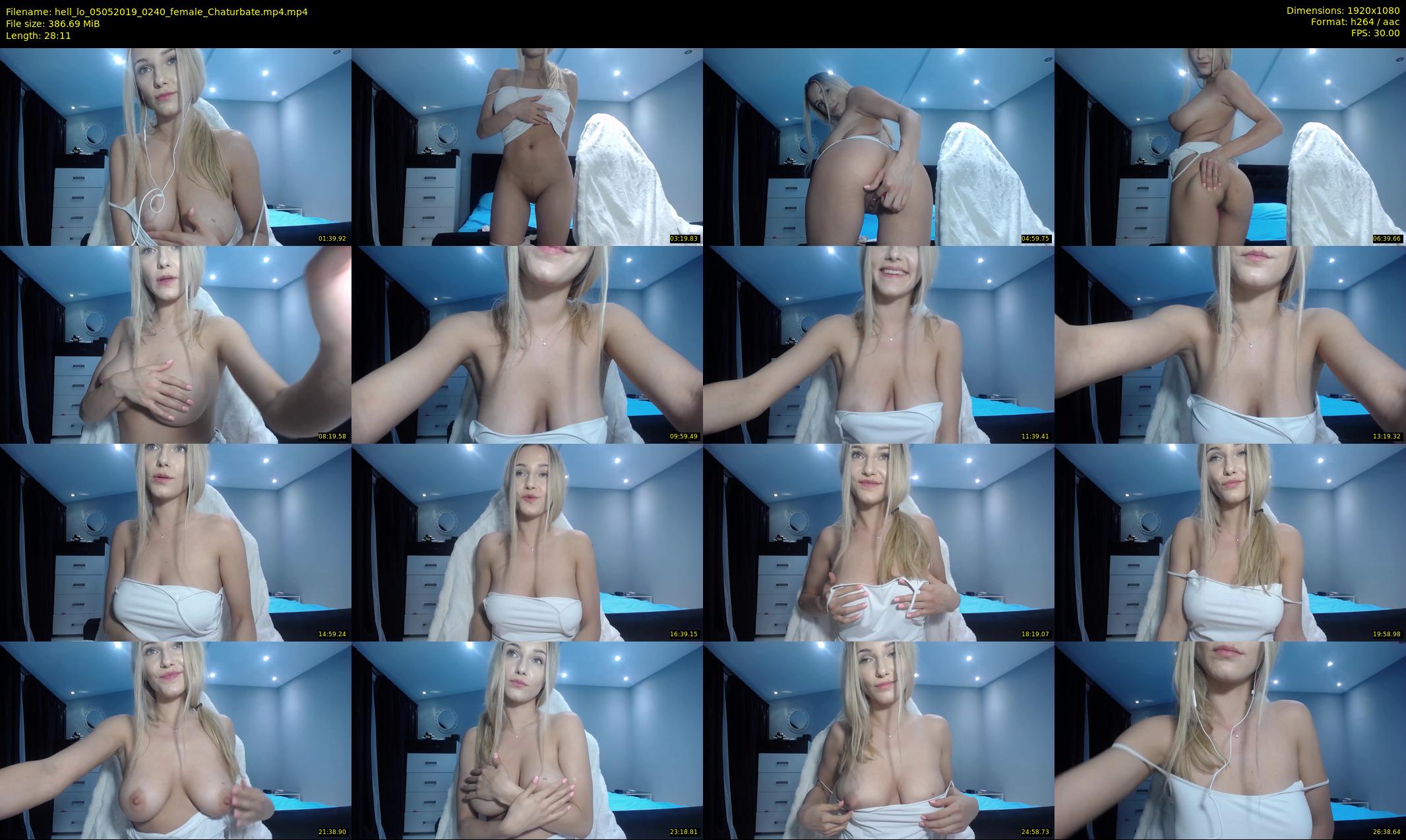 hell_lo — 29 minute Chaturbate female cam show recording, 1080p, May 5, 2019