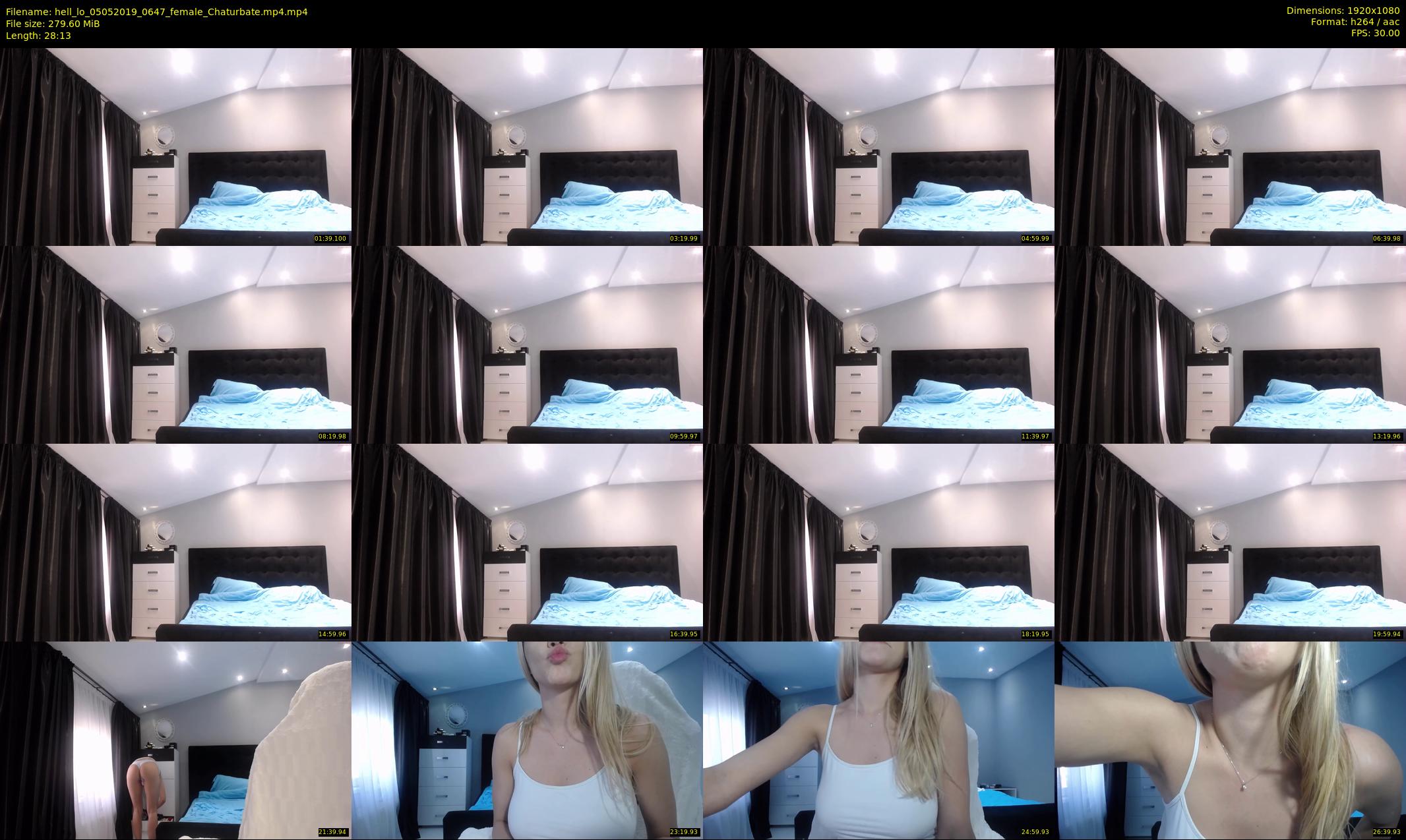 hell_lo — 29 minute Chaturbate female cam show recording, 1080p, May 5, 2019