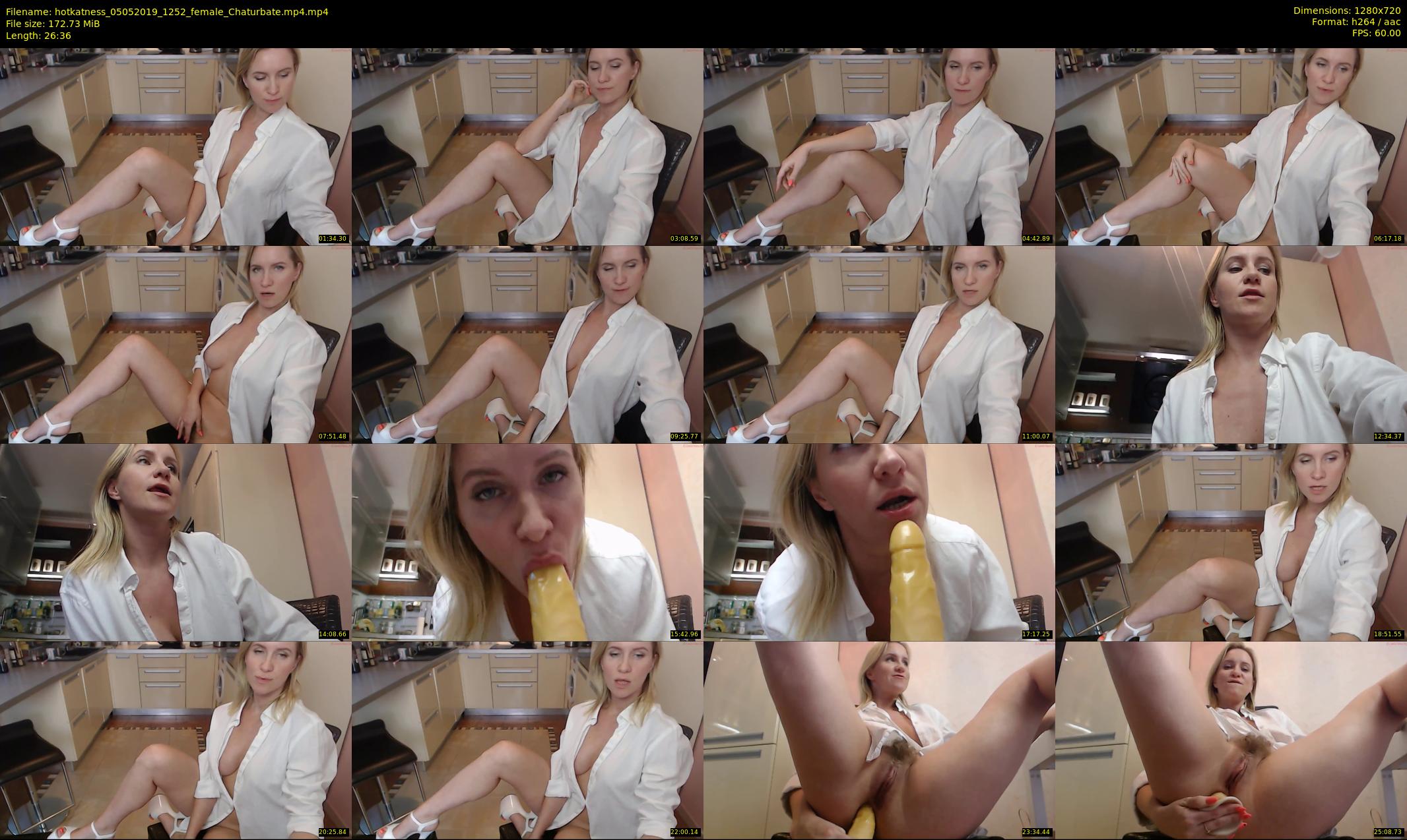 hotkatness — 27 minute Chaturbate female cam show recording, 720p, May 5, 2019