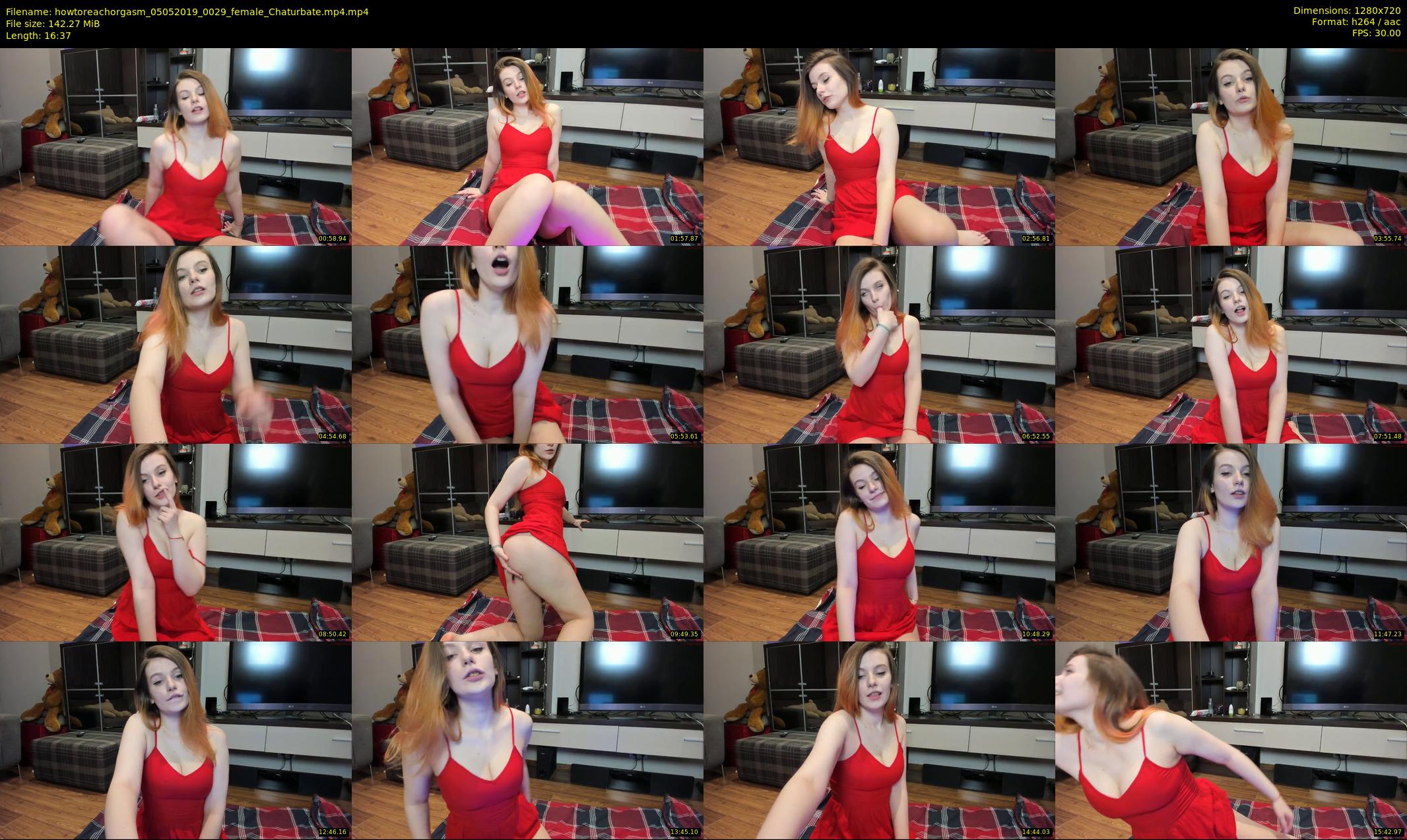 howtoreachorgasm — 17 minute Chaturbate couple cam show recording, 720p, May 5, 2019