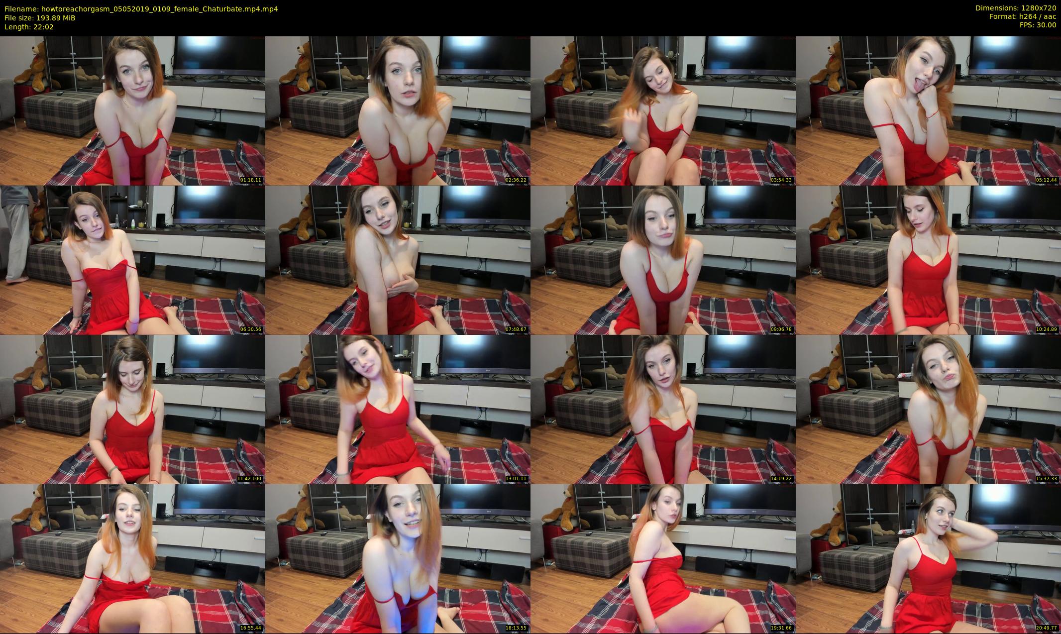 howtoreachorgasm — 23 minute Chaturbate couple cam show recording, 720p, May 5, 2019