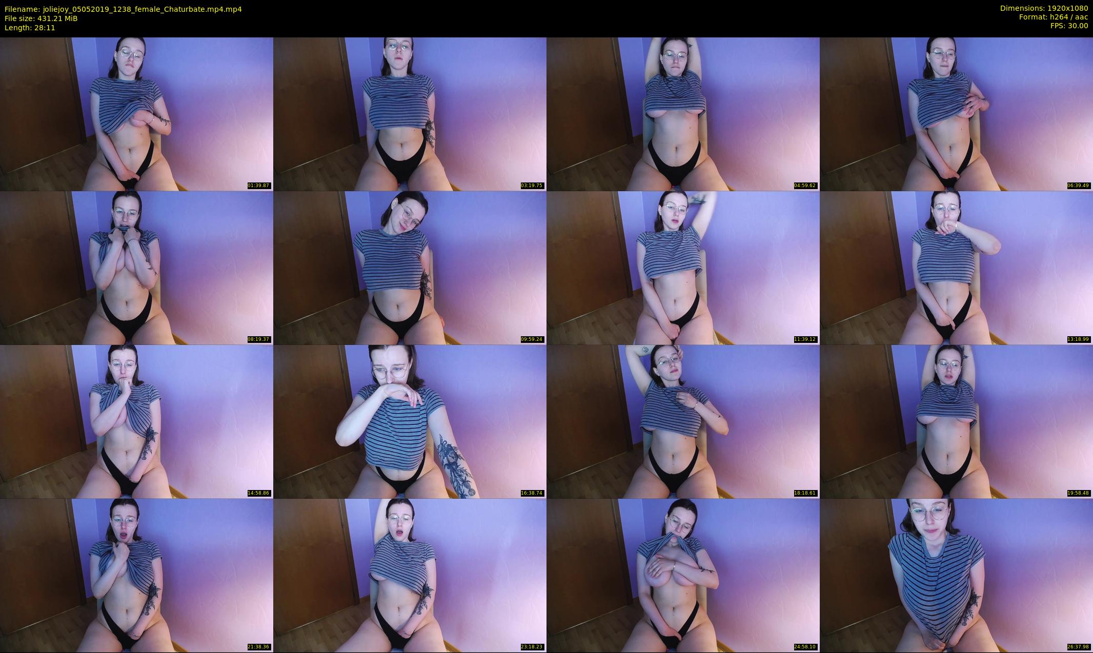 joliejoy — 29 minute Chaturbate female cam show recording, 1080p, May 5, 2019