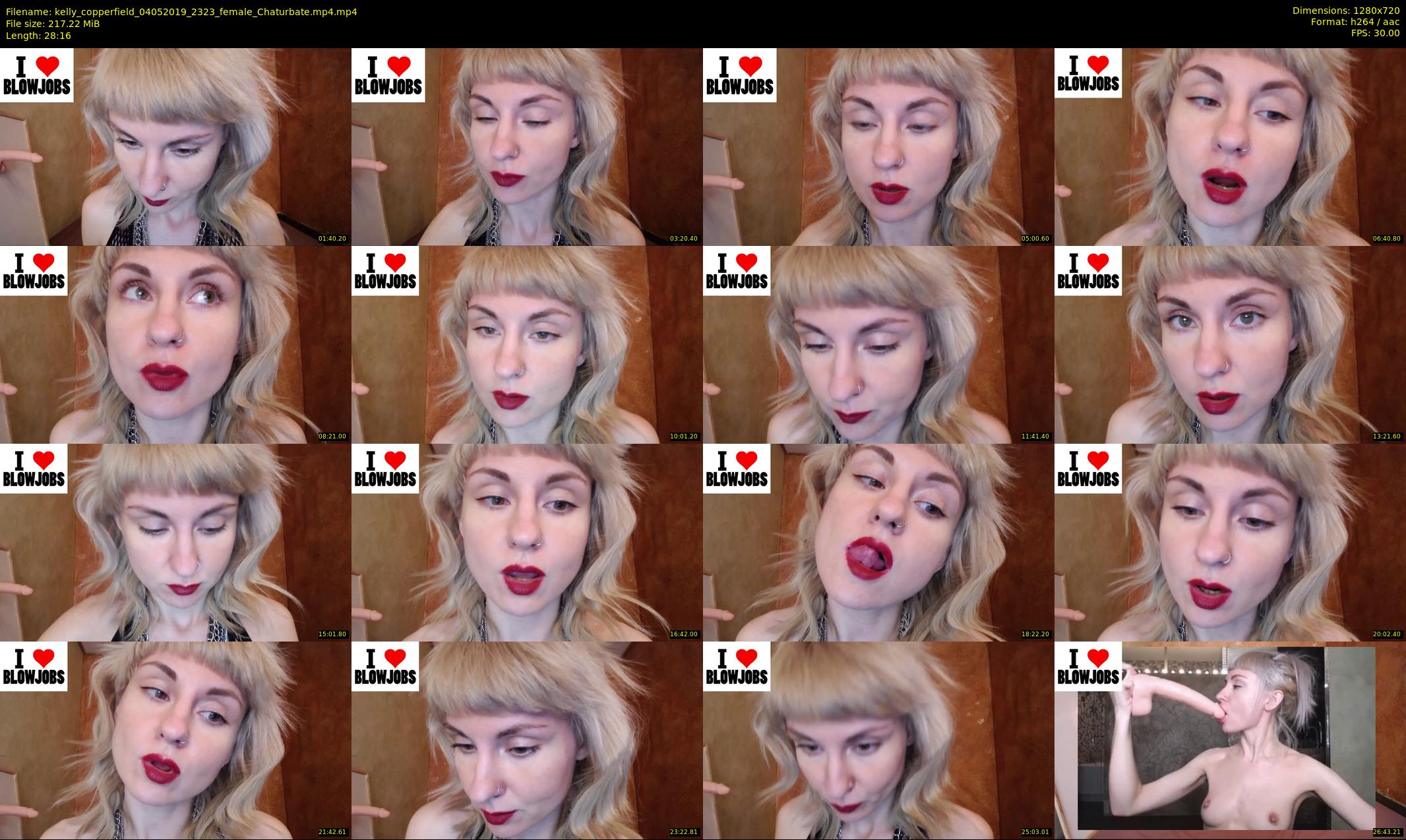 kelly_copperfield — 29 minute Chaturbate female cam show recording, 720p, May 4, 2019