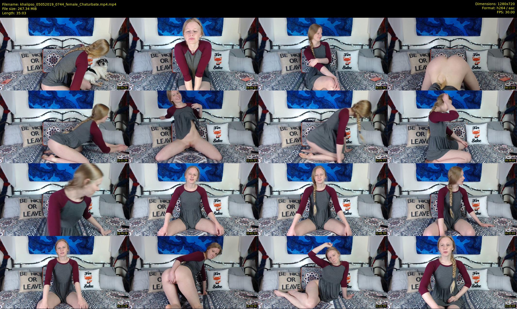 khalipso — 36 minute Chaturbate female cam show recording, 720p, May 5, 2019