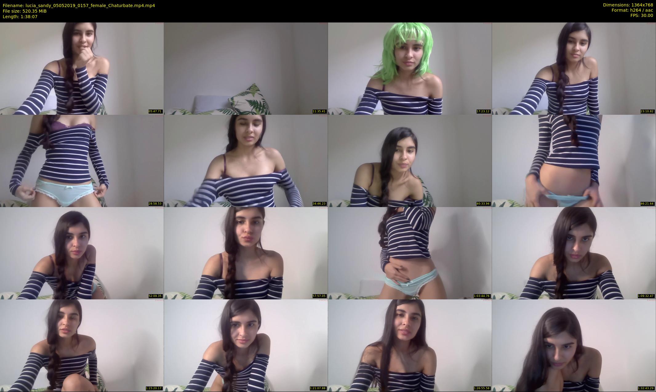 lucia_sandy — 99 minute Chaturbate female cam show recording, 720p, May 5, 2019