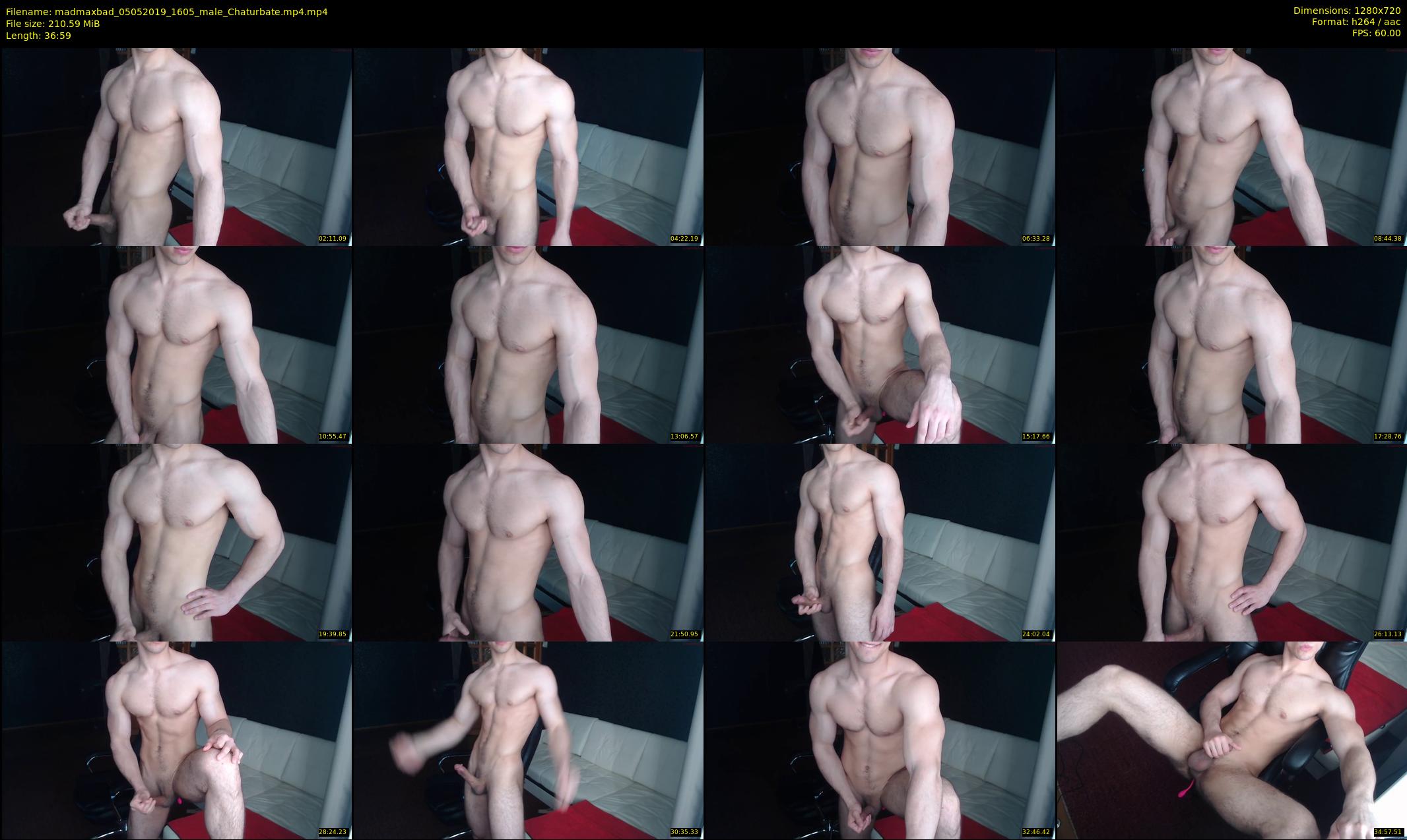 madmaxbad — 37 minute Chaturbate male cam show recording, 720p, May 5, 2019