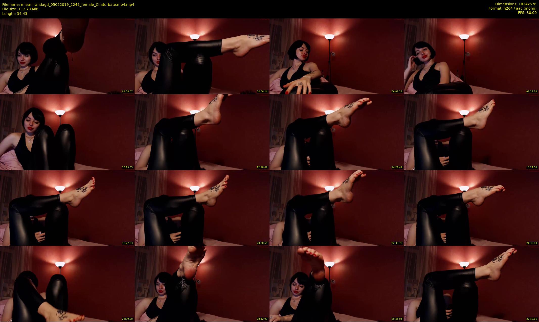 missmirandagd — 35 minute Chaturbate female cam show recording, 480p, May 5, 2019
