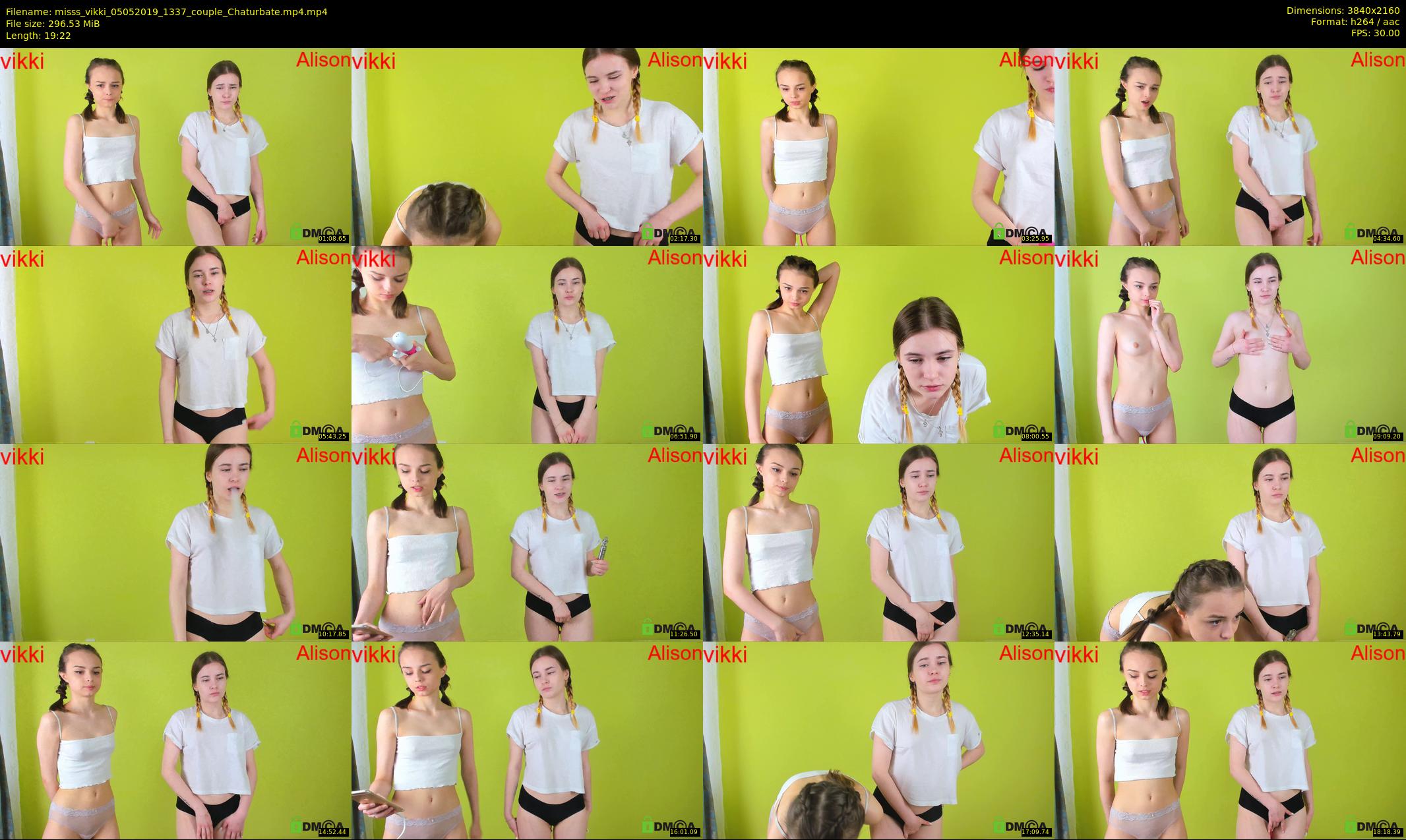 misss_vikki — 20 minute Chaturbate female cam show recording, 4K, May 5, 2019