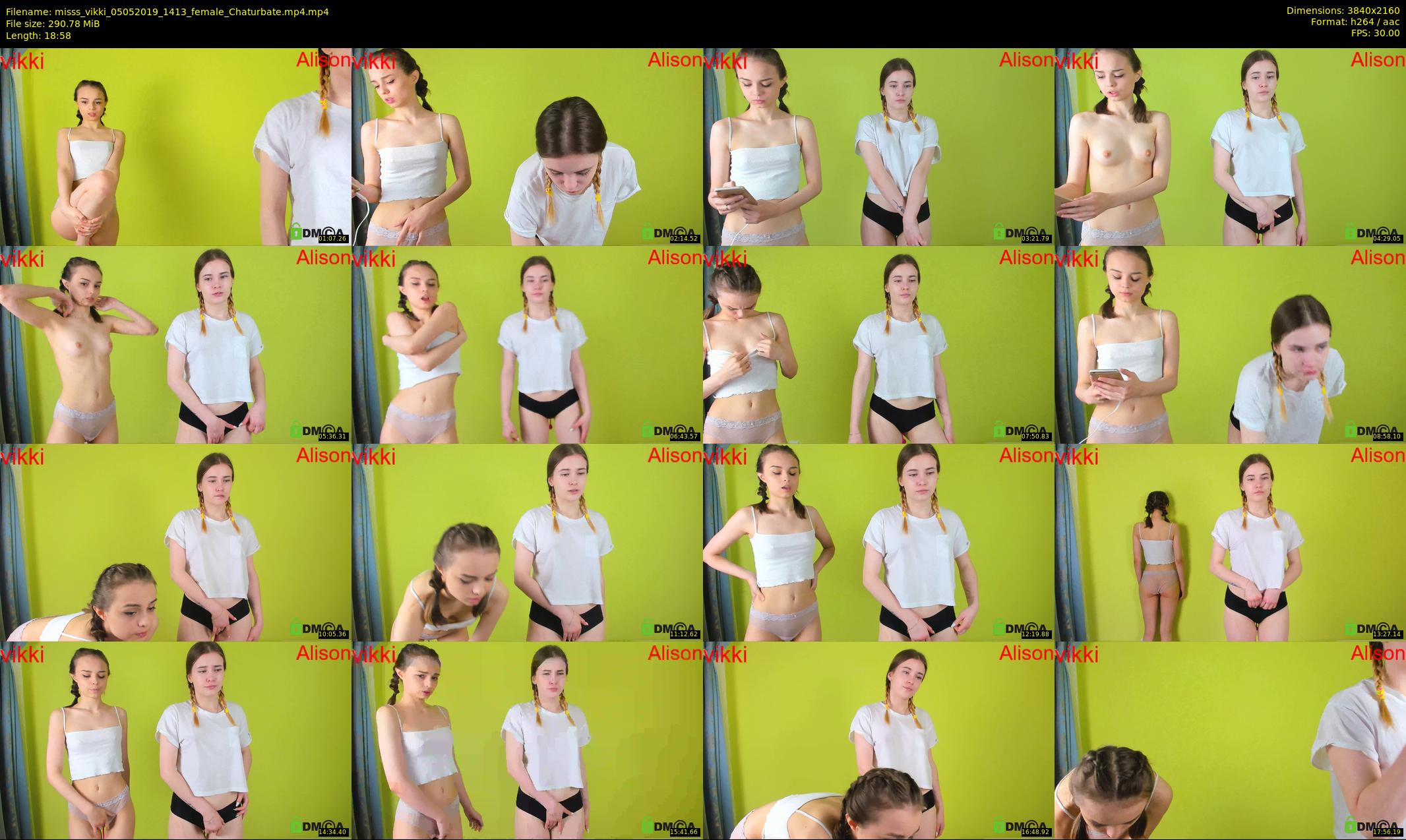 misss_vikki — 19 minute Chaturbate female cam show recording, 4K, May 5, 2019