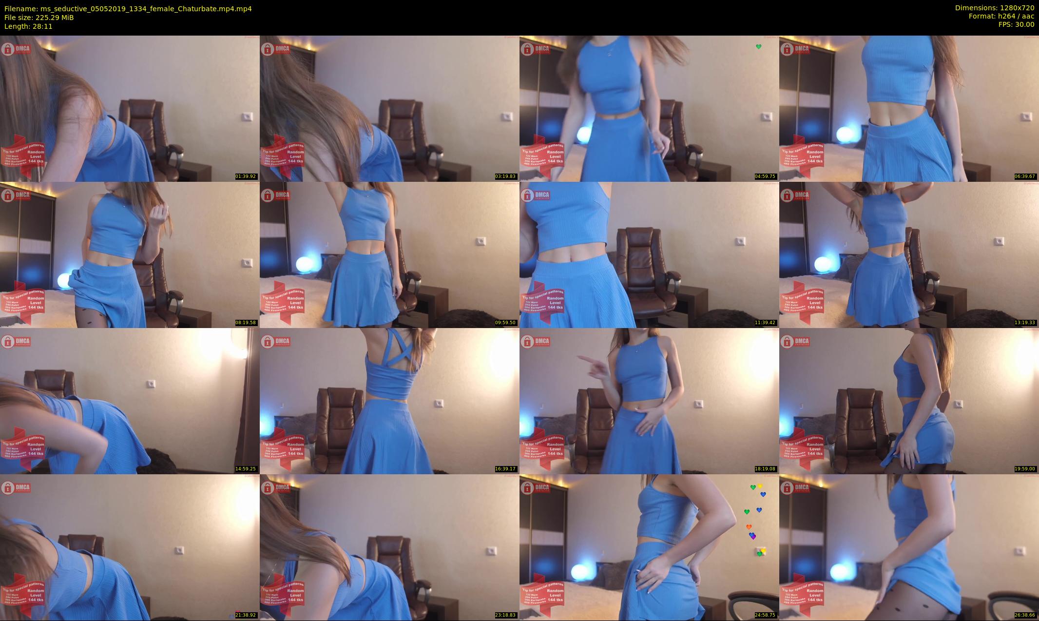 ms_seductive — 29 minute Chaturbate female cam show recording, 720p, May 5, 2019