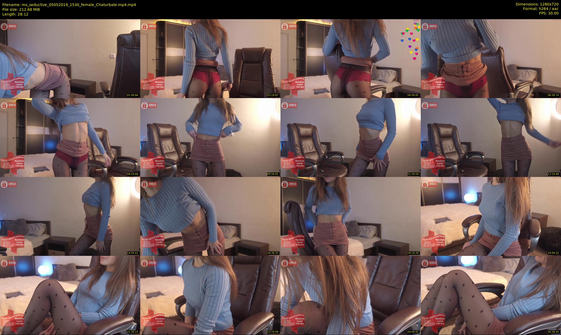 ms_seductive — 29 minute Chaturbate female cam show recording, 720p, May 5, 2019