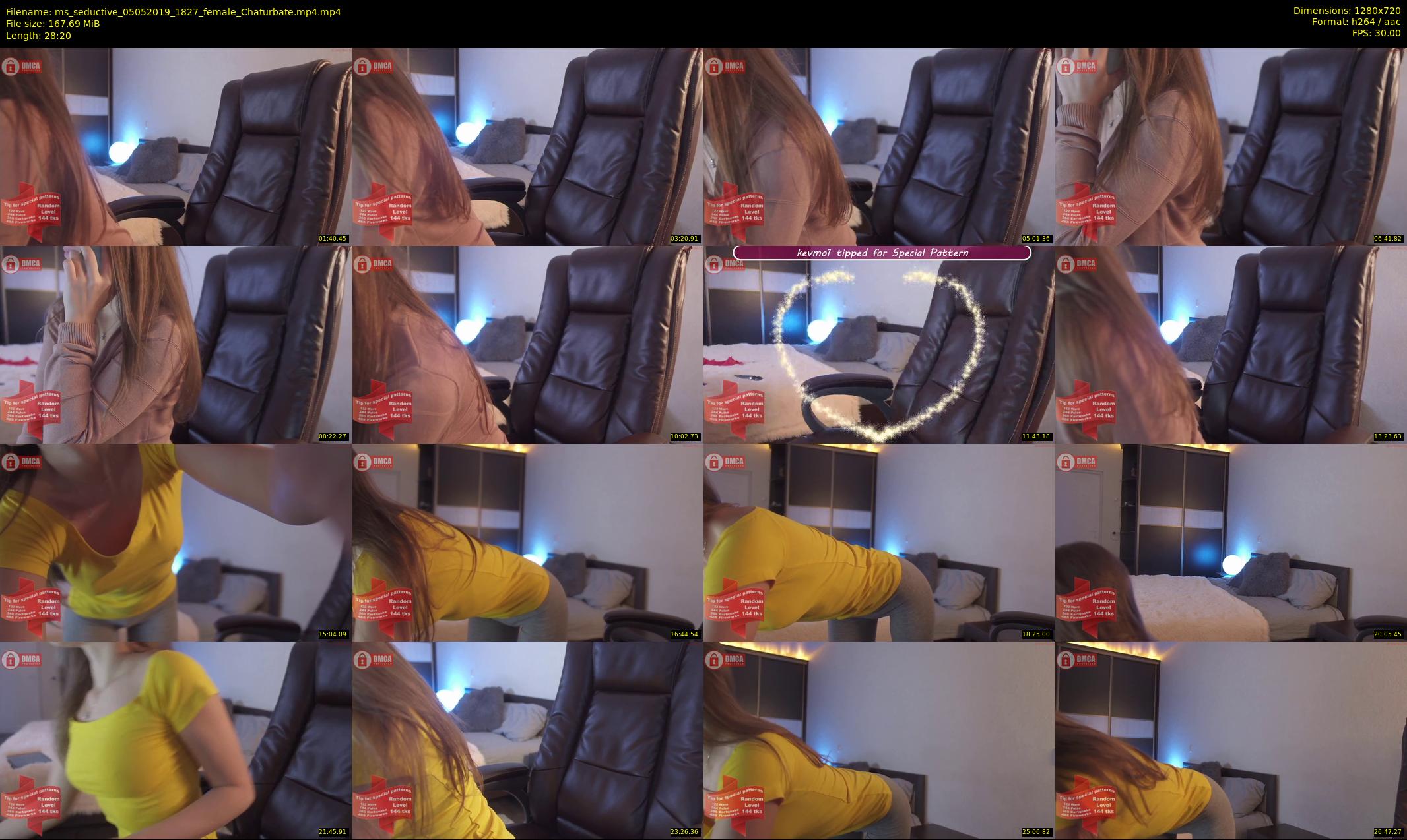 ms_seductive — 29 minute Chaturbate female cam show recording, 720p, May 5, 2019