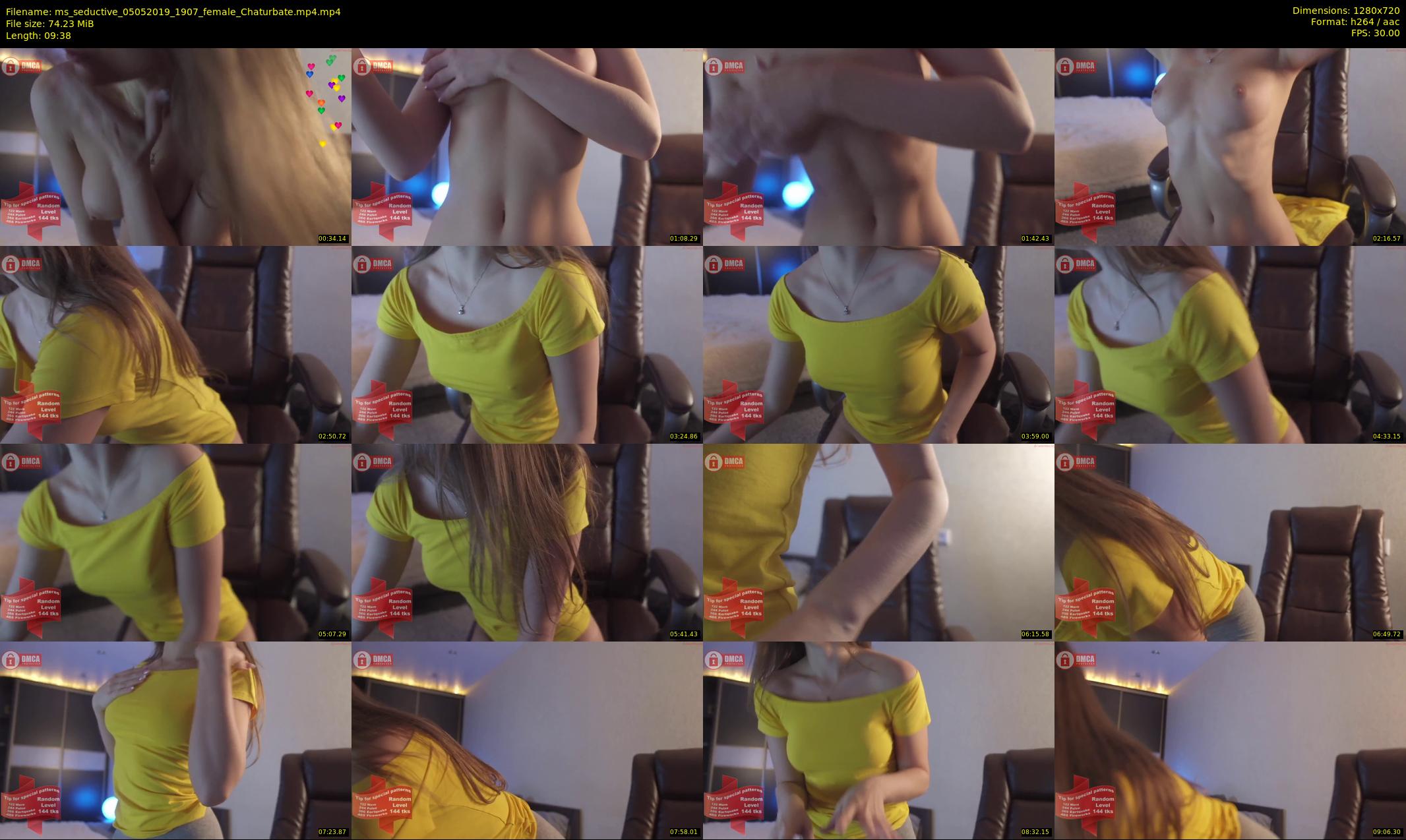 ms_seductive — 10 minute Chaturbate female cam show recording, 720p, May 5, 2019