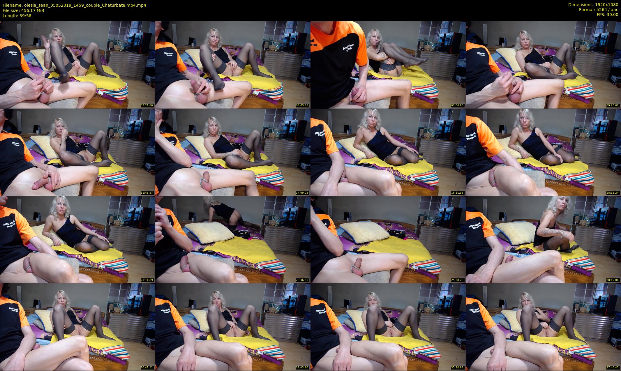 olesia_sean — 40 minute Chaturbate couple cam show recording, 1080p, May 5, 2019
