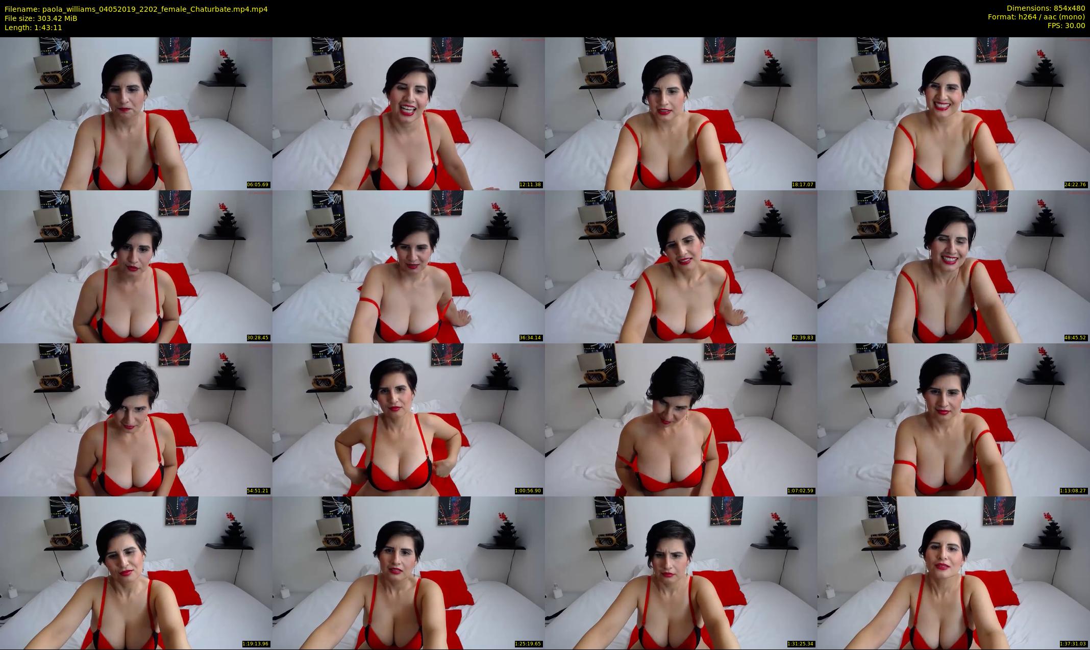 paola_williams — 104 minute Chaturbate female cam show recording, 480p, May 4, 2019